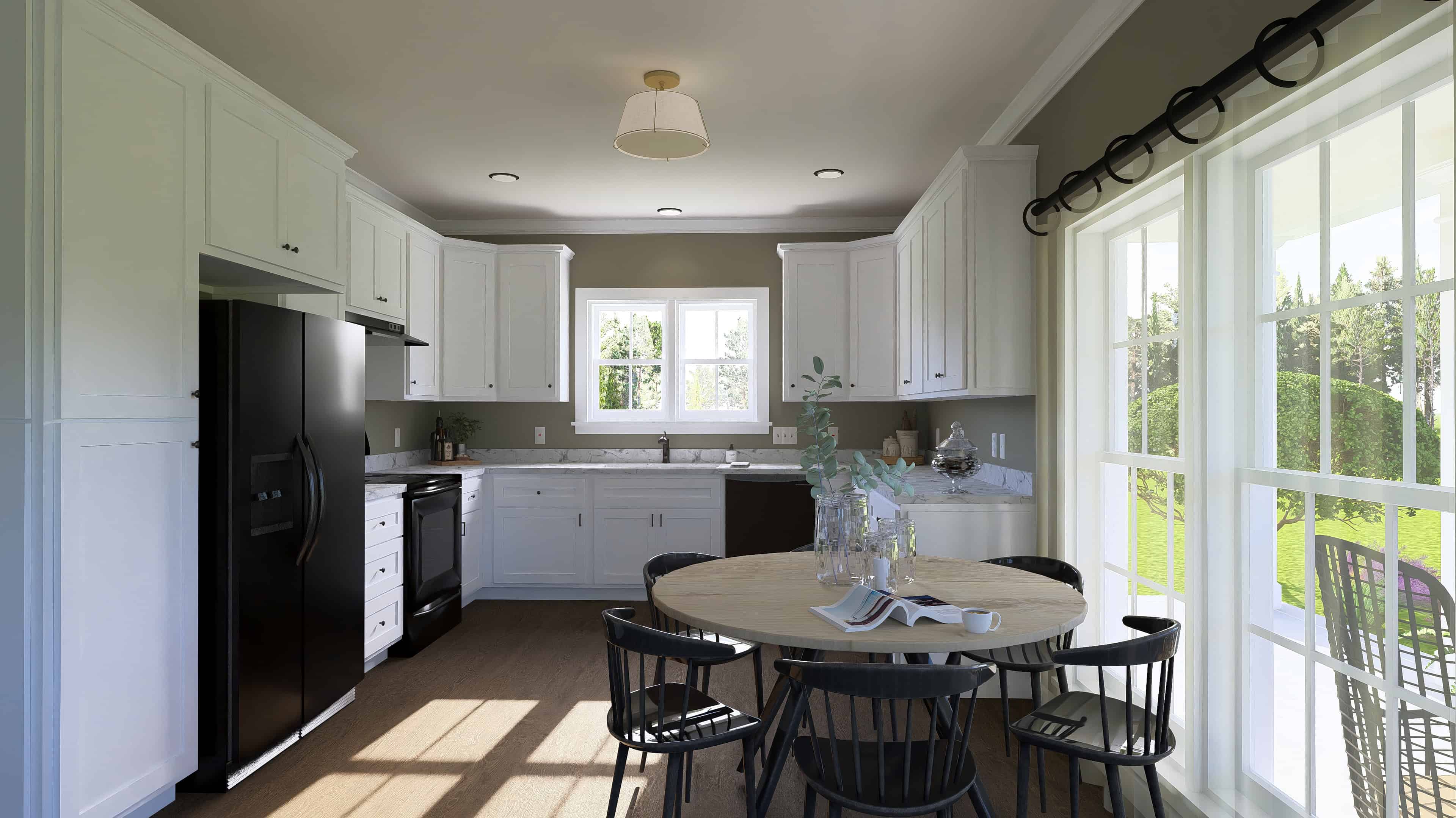 Great Room of this 2-Bedroom,1292 Sq Ft Plan -123-1071