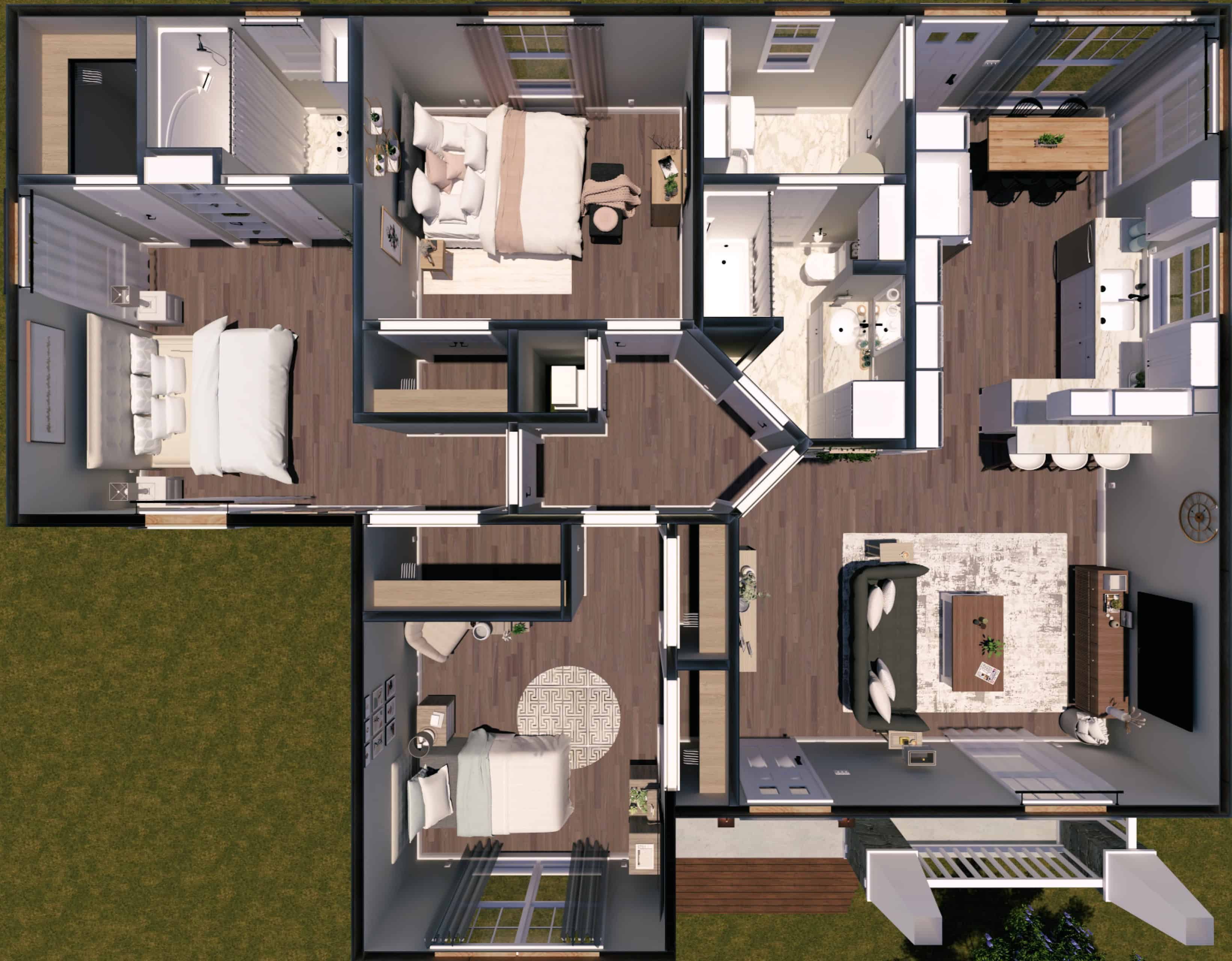 Home Other Image of this 3-Bedroom,1327 Sq Ft Plan -123-1075