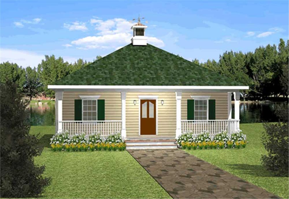 2 Bedrm 864 Sq Ft Bungalow House  Plan  123 1085