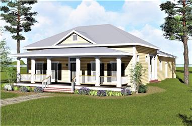 3-Bedroom, 2208 Sq Ft Country Home - Plan #123-1093 - Main Exterior
