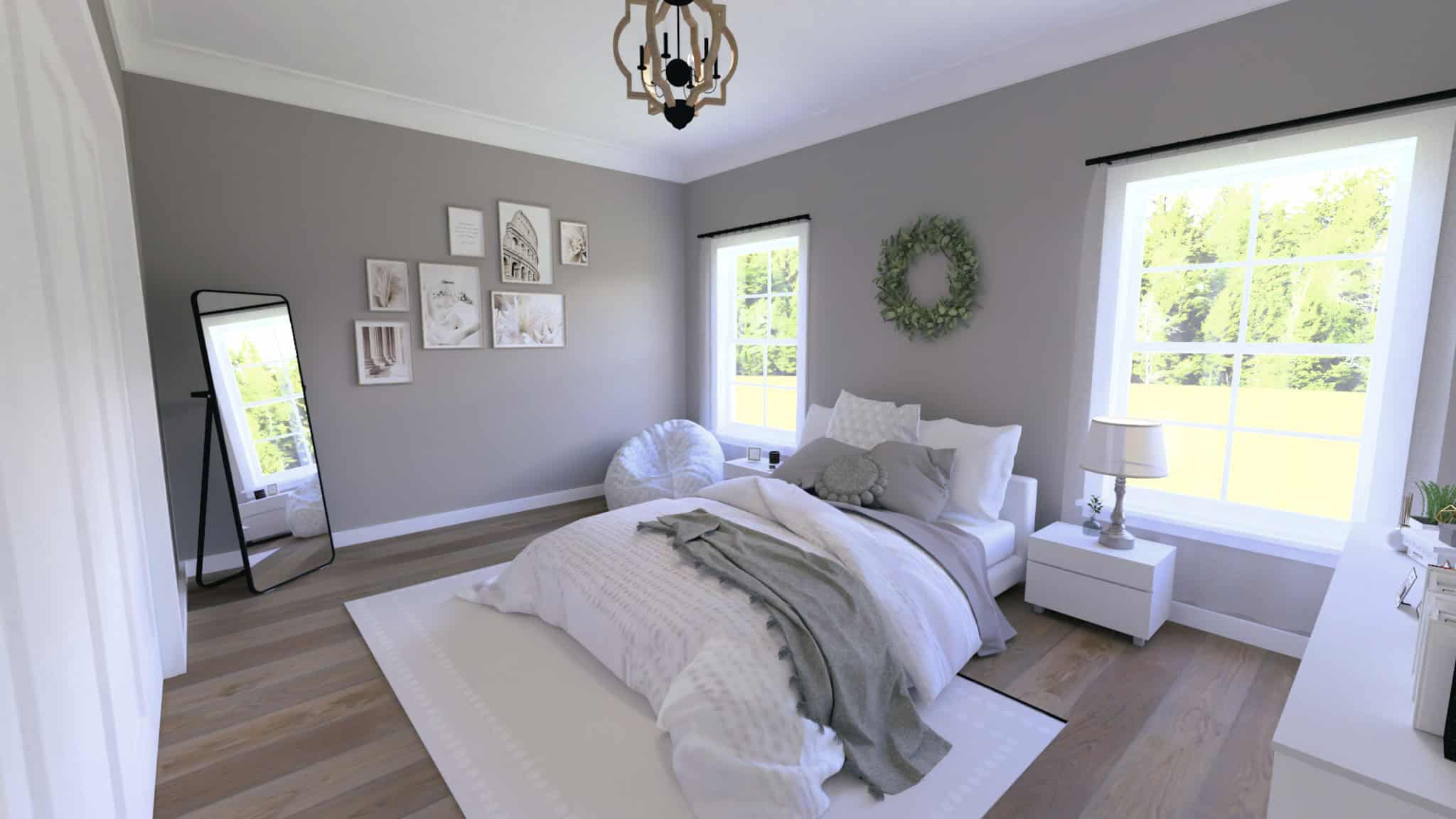 Bedroom of this 2-Bedroom,1520 Sq Ft Plan -123-1103