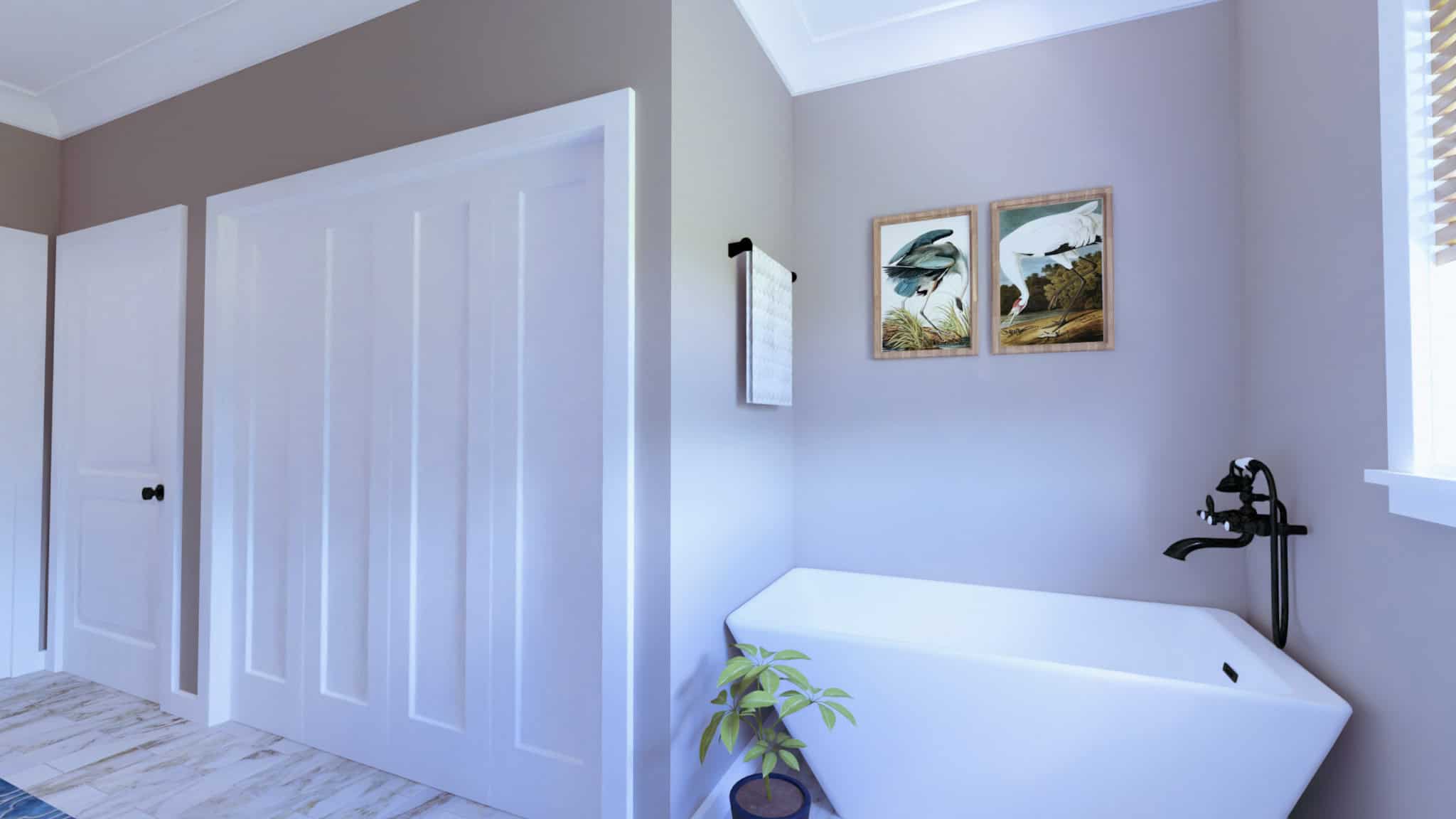 Bathroom of this 2-Bedroom,1520 Sq Ft Plan -123-1103