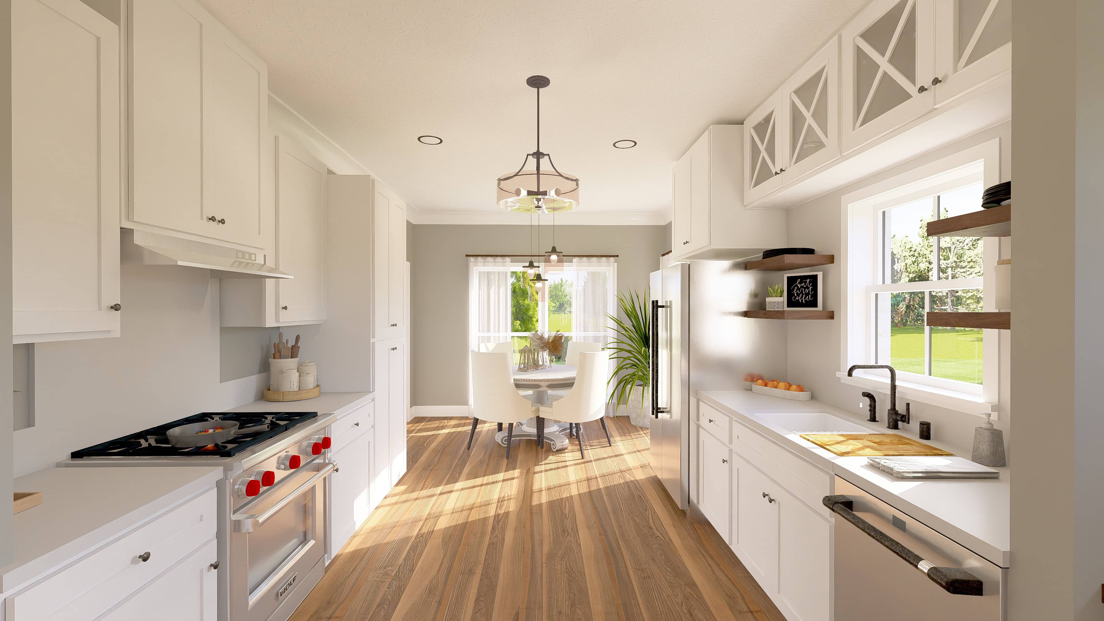 Kitchen of this 2-Bedroom,890 Sq Ft Plan -123-1108