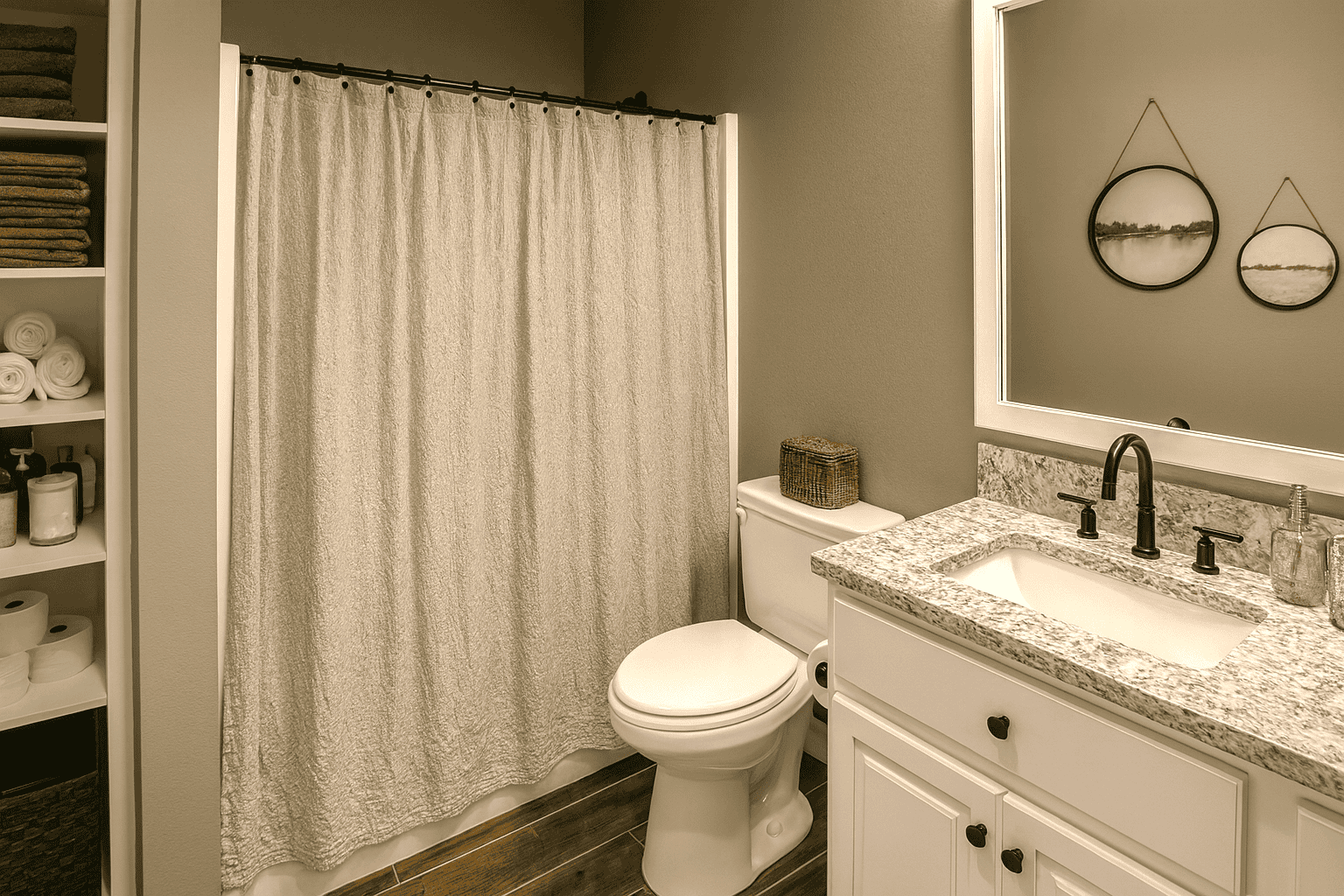 Bathroom of this 2-Bedroom,890 Sq Ft Plan -123-1109