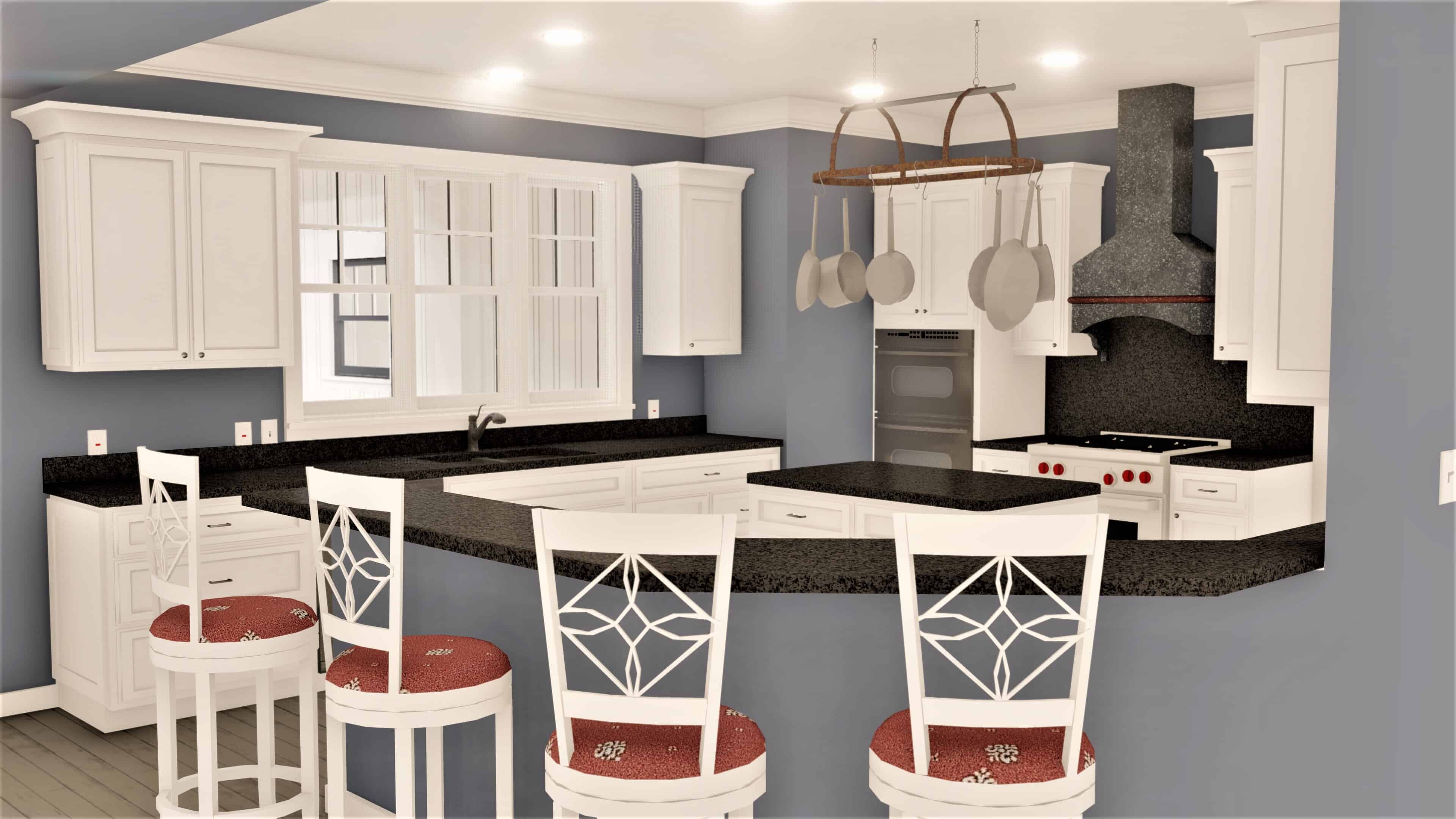 Kitchen of this 3-Bedroom, 2582 Sq Ft Plan - 123-1113