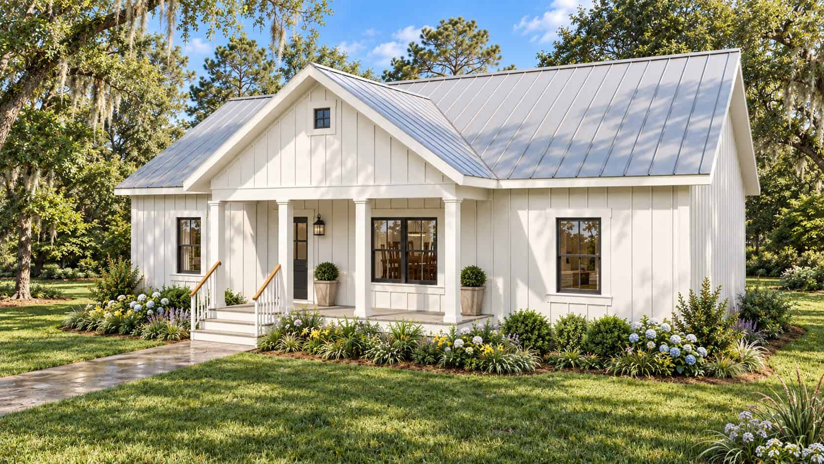 Front View of this 3-Bedroom,1425 Sq Ft Plan -123-1118
