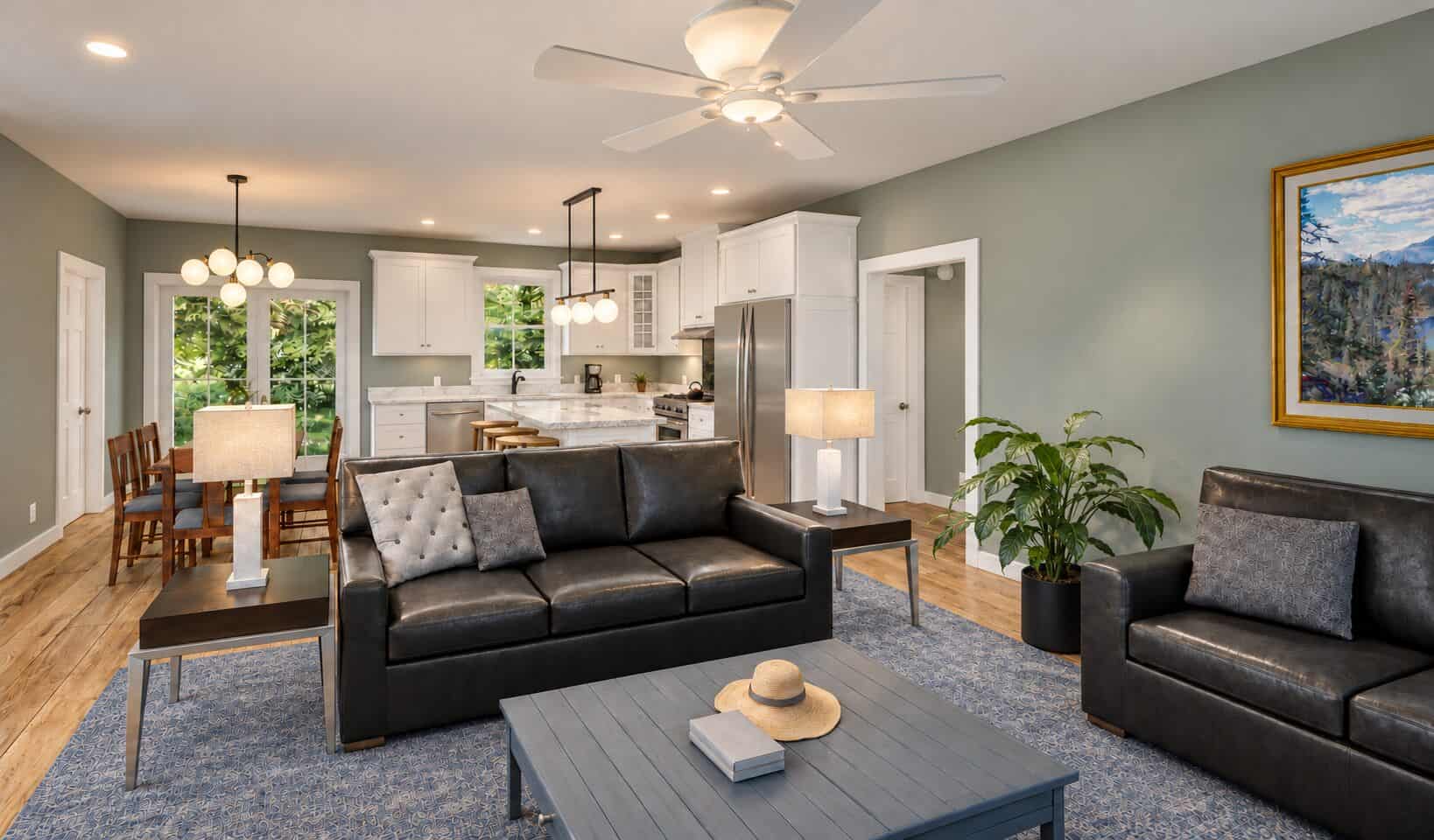 Great Room of this 3-Bedroom, 1425 Sq Ft Plan - 123-1118
