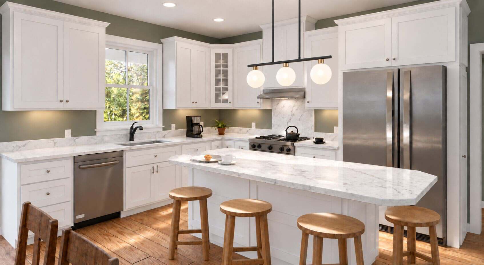 Kitchen of this 3-Bedroom, 1425 Sq Ft Plan - 123-1118