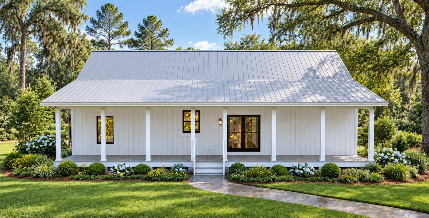 Rear View of this 3-Bedroom, 1502 Sq Ft Plan - 123-1119