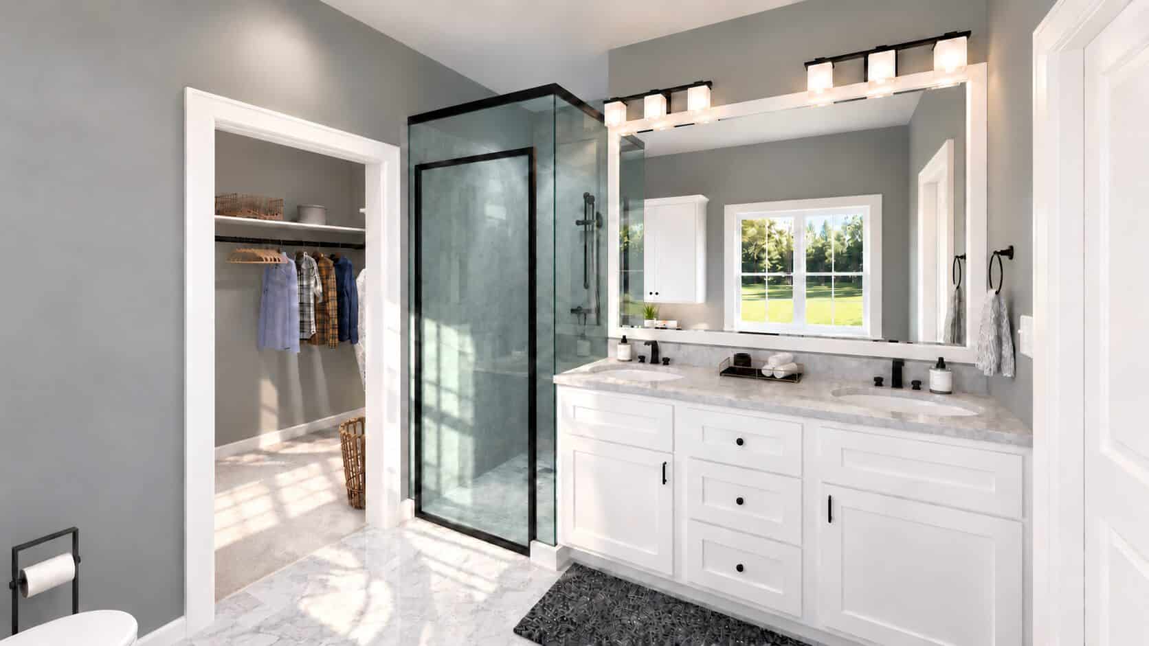 Master Bathroom of this 3-Bedroom,1502 Sq Ft Plan -123-1119