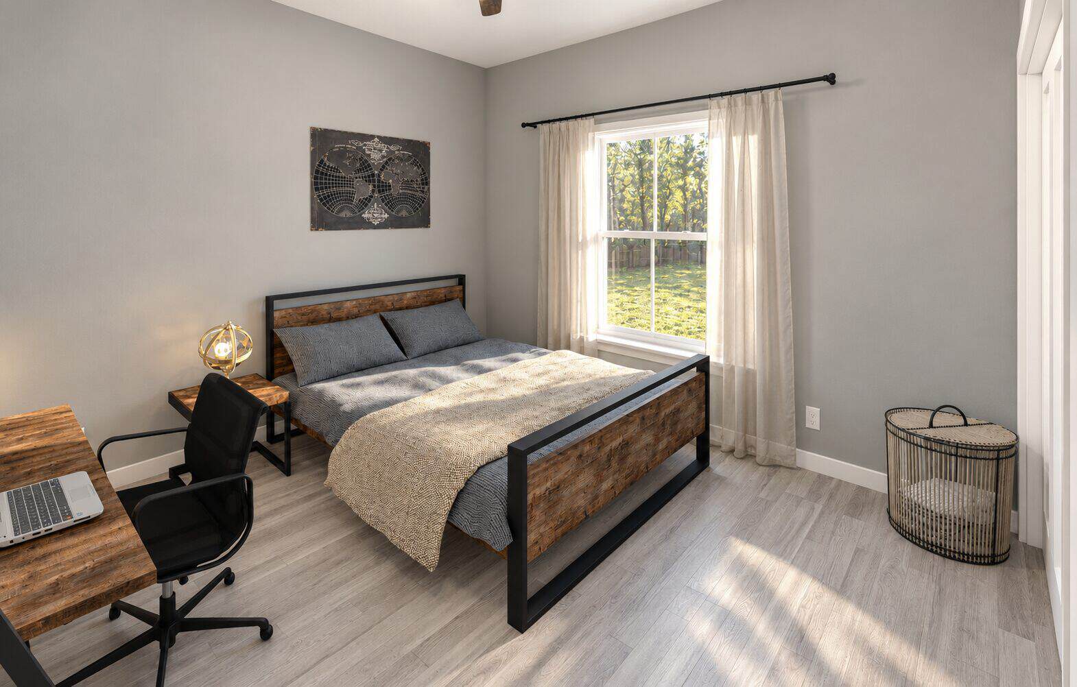 Bedroom of this 3-Bedroom,1502 Sq Ft Plan -123-1119