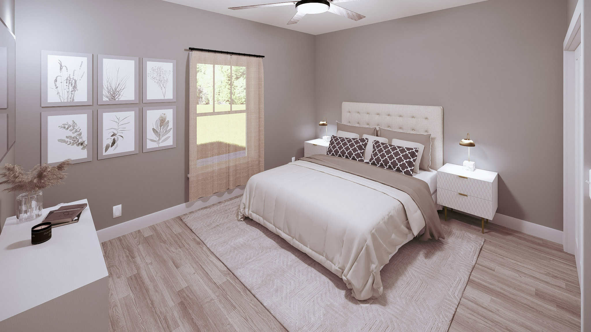 Bedroom of this 4-Bedroom,2097 Sq Ft Plan -123-1121