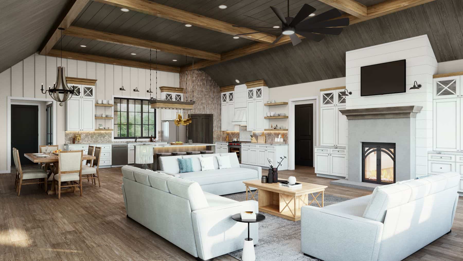 Great Room of this 3-Bedroom,2460 Sq Ft Plan -123-1130