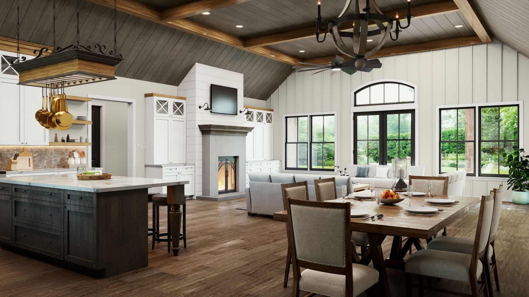 Great Room of this 3-Bedroom,2460 Sq Ft Plan -123-1130