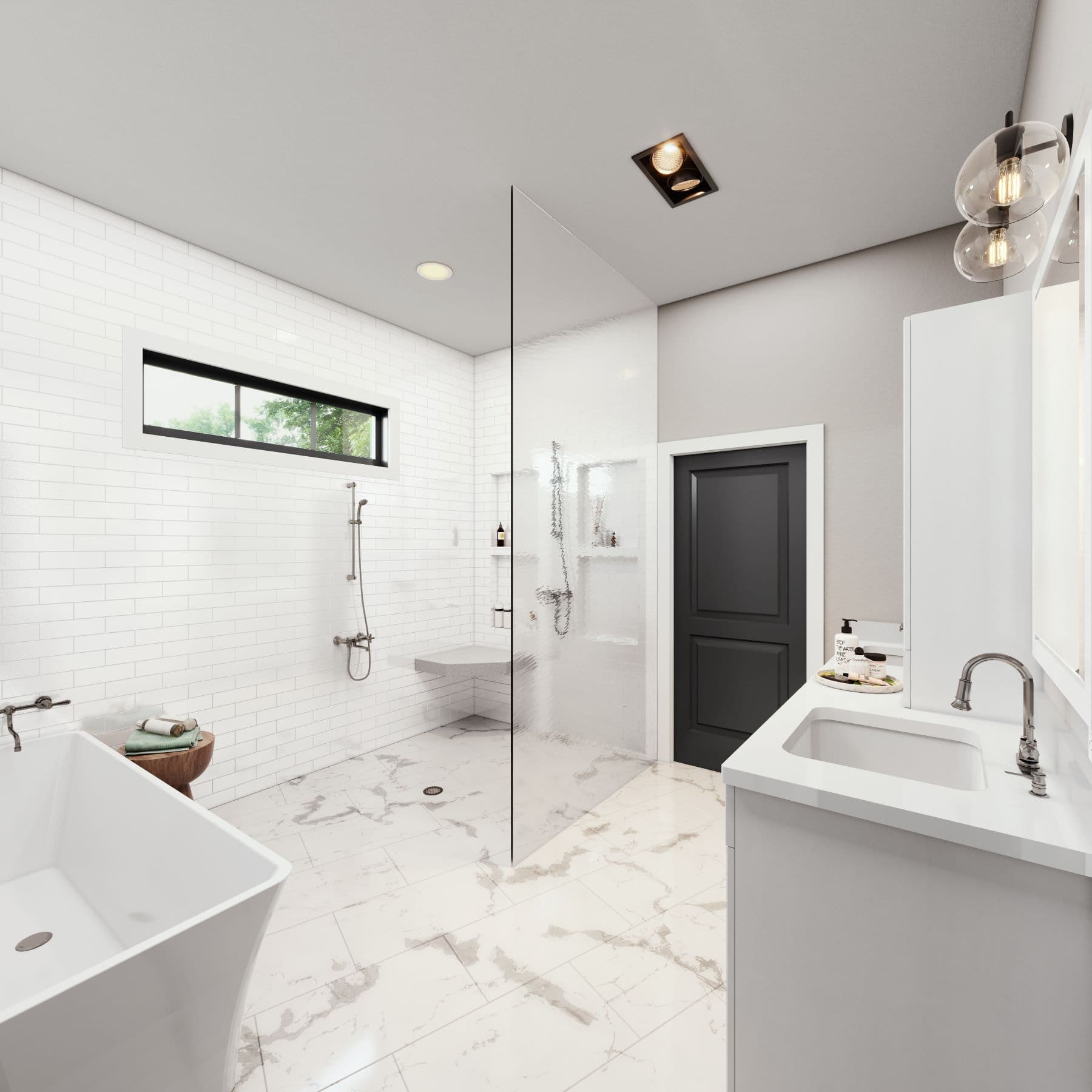 Master Bathroom of this 3-Bedroom,2460 Sq Ft Plan -123-1130