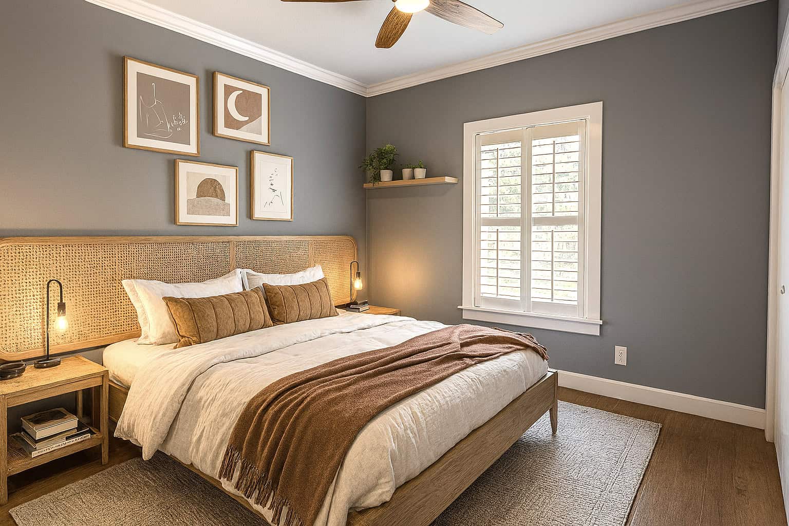 Bedroom of this 3-Bedroom,1425 Sq Ft Plan -123-1132