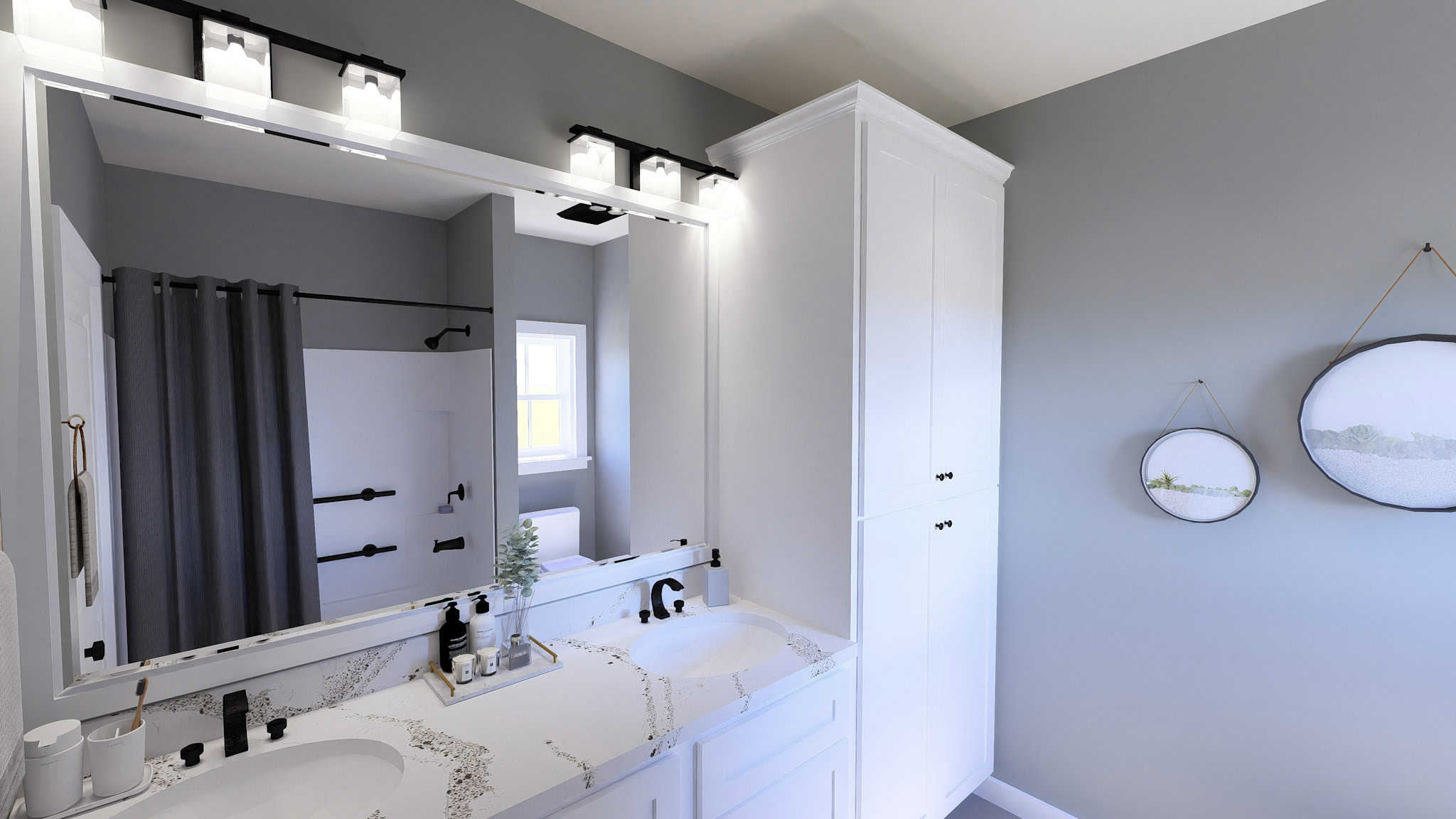 Master Bathroom of this 3-Bedroom,1416 Sq Ft Plan -123-1136