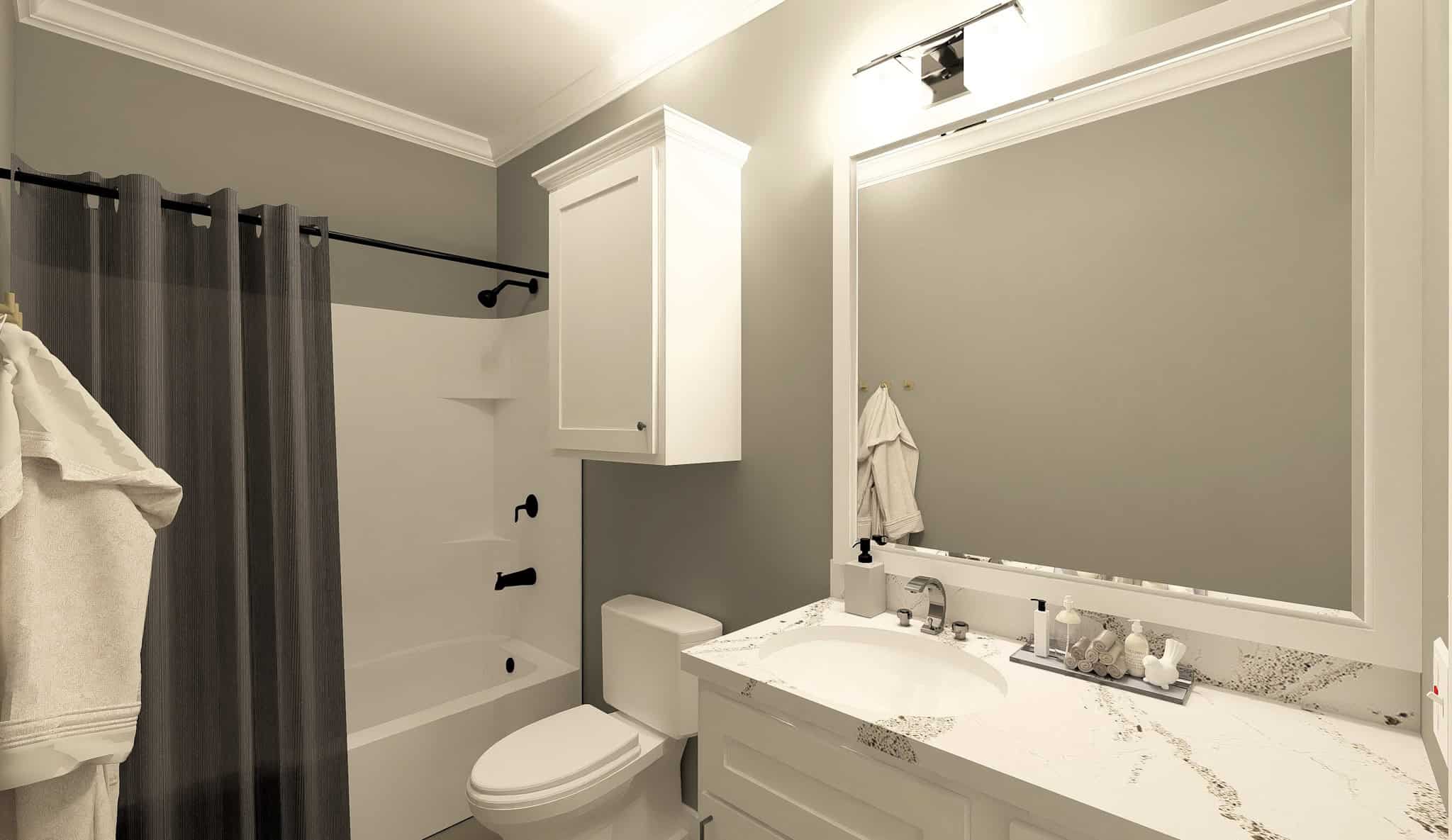 Bathroom of this 3-Bedroom,1416 Sq Ft Plan -123-1136