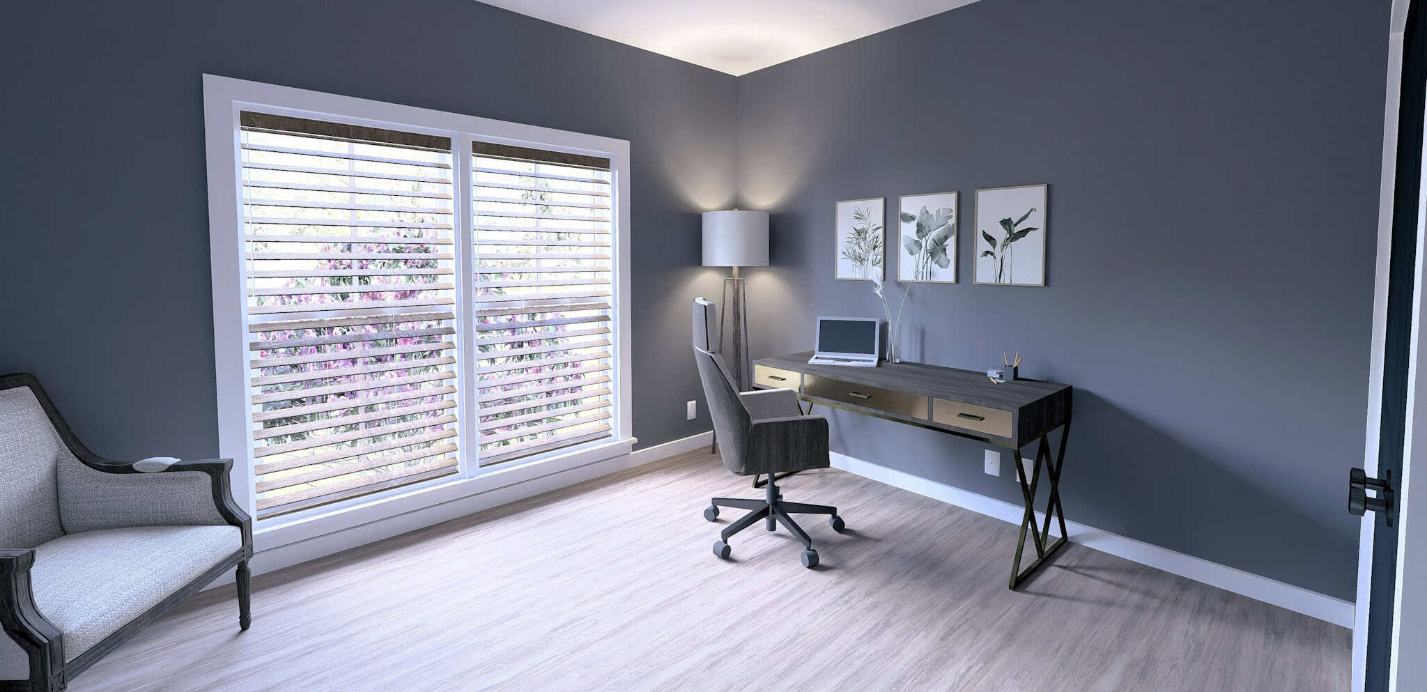 Home Office of this 3-Bedroom,1615 Sq Ft Plan -123-1150