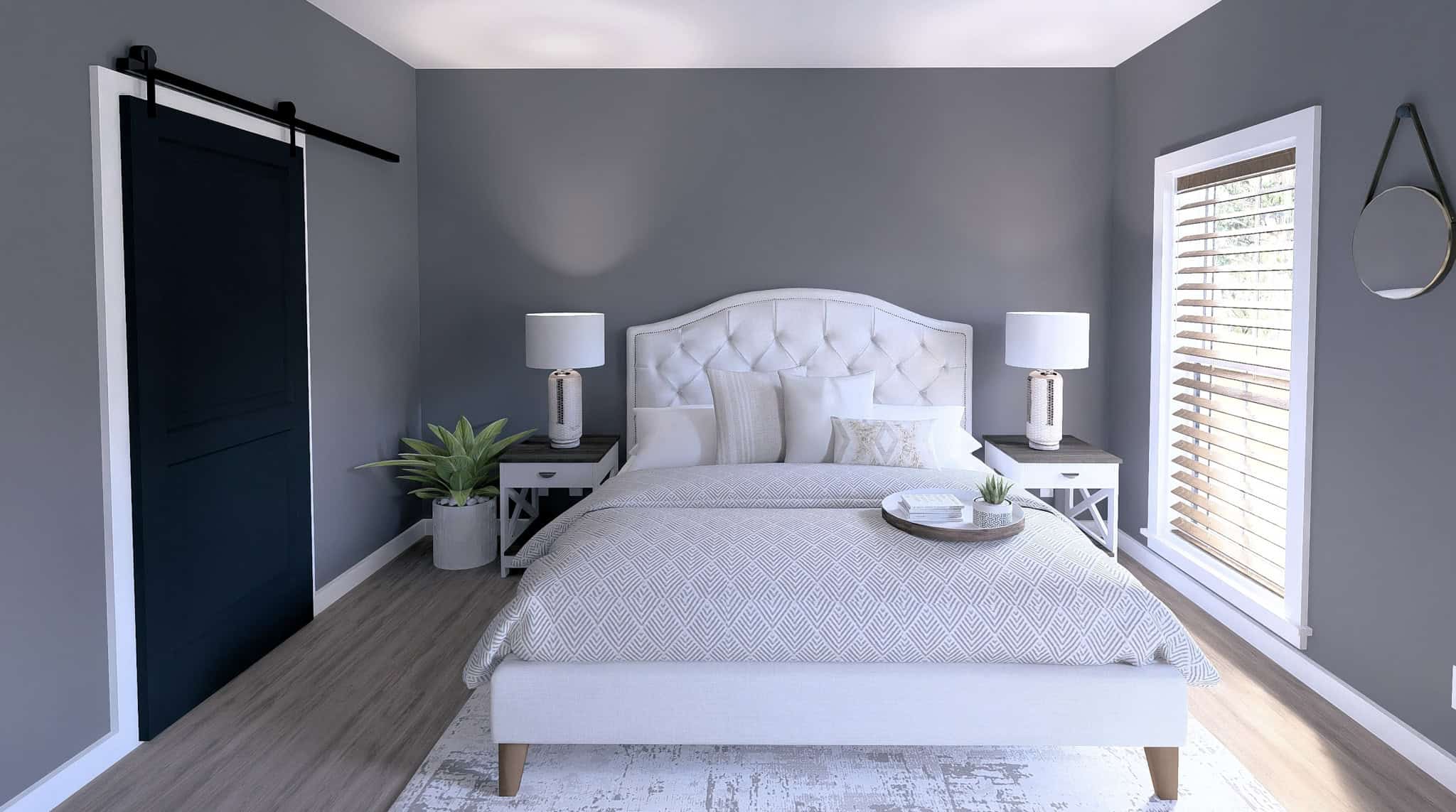 Master Bedroom of this 3-Bedroom,1615 Sq Ft Plan -123-1150