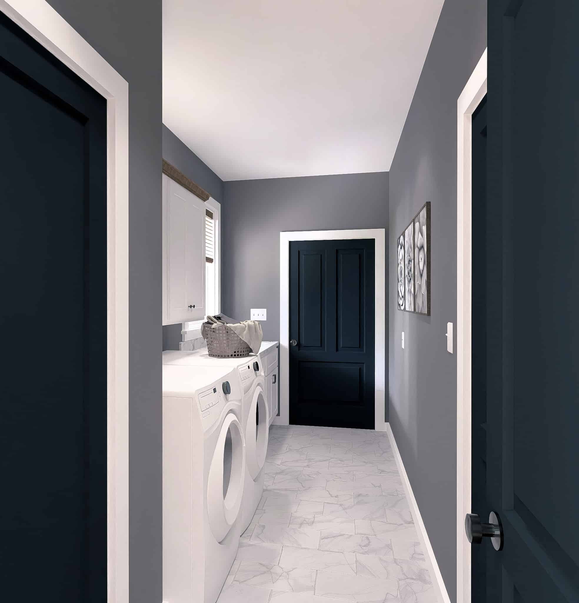 Laundry Room of this 3-Bedroom,1615 Sq Ft Plan -123-1150