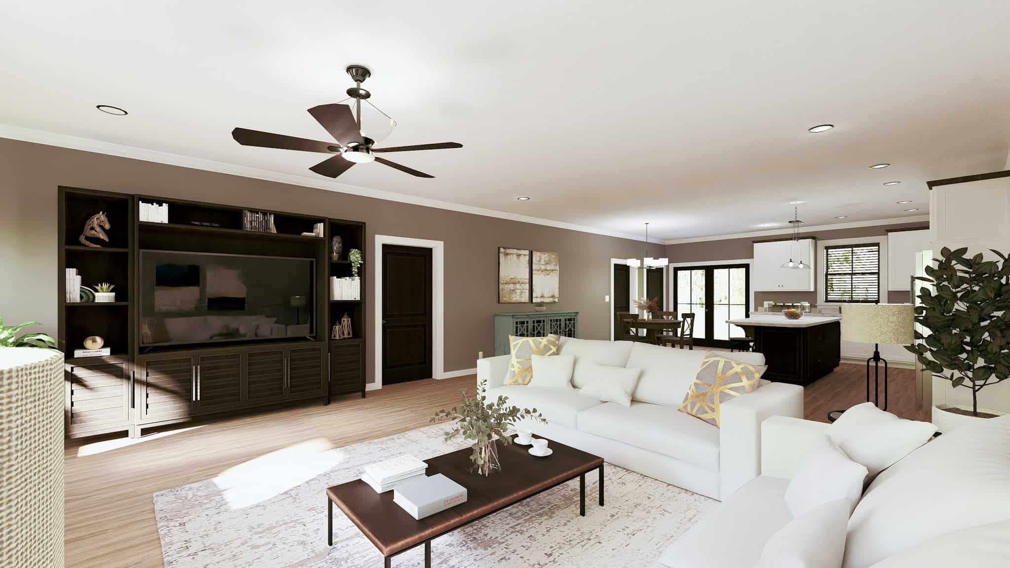 Great Room of this 3-Bedroom,2000 Sq Ft Plan -123-1153