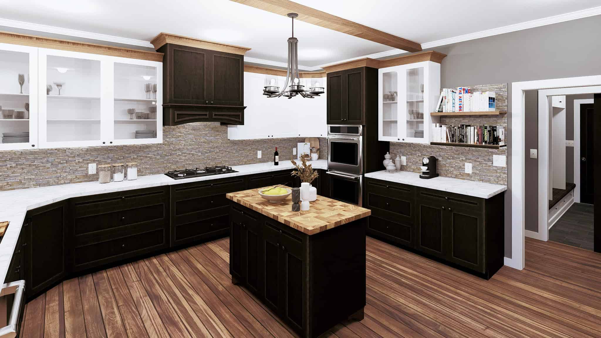 Kitchen: Kitchen Island of this 3-Bedroom,2312 Sq Ft Plan -123-1156