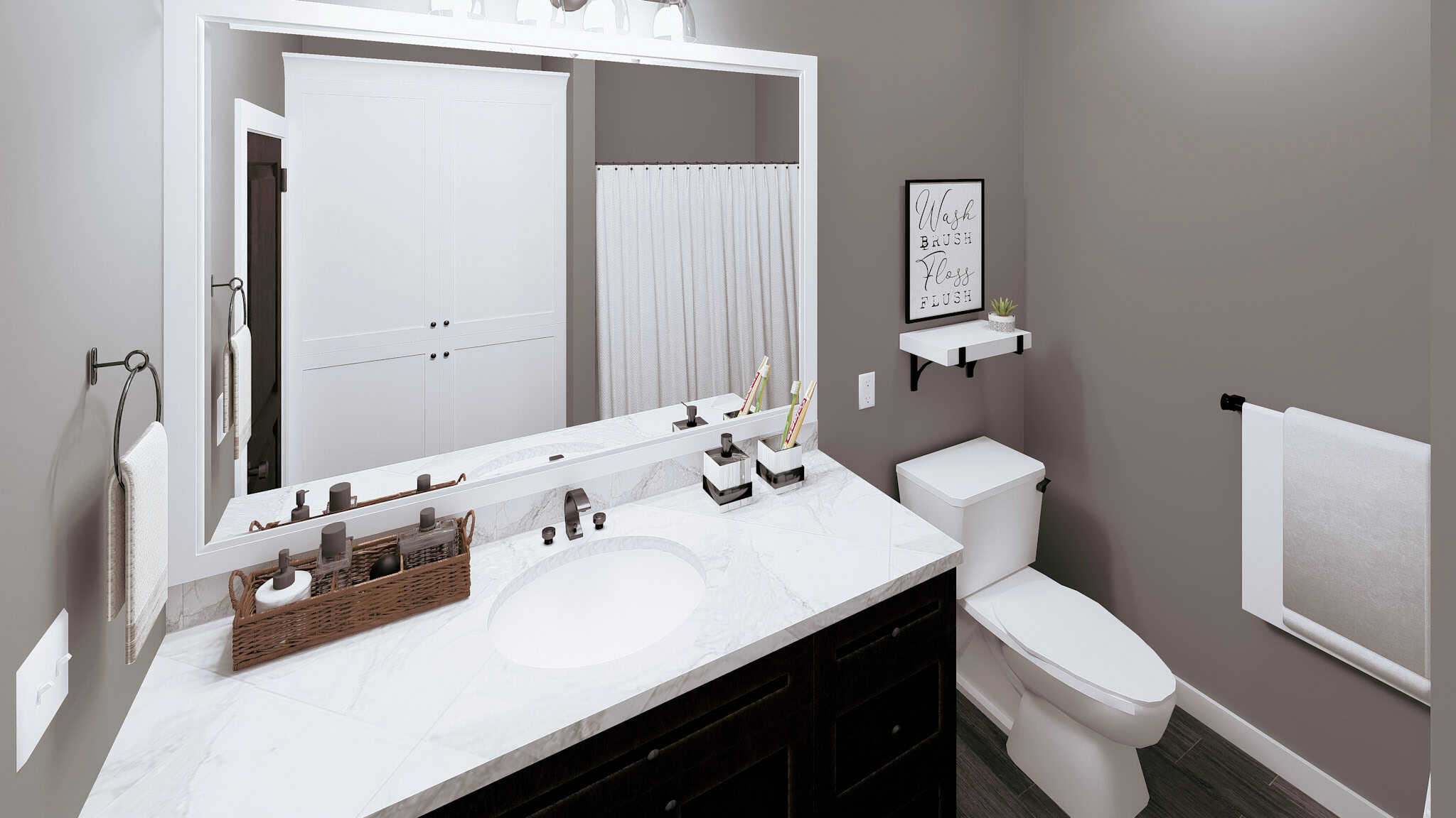 Bathroom of this 3-Bedroom,2312 Sq Ft Plan -123-1156