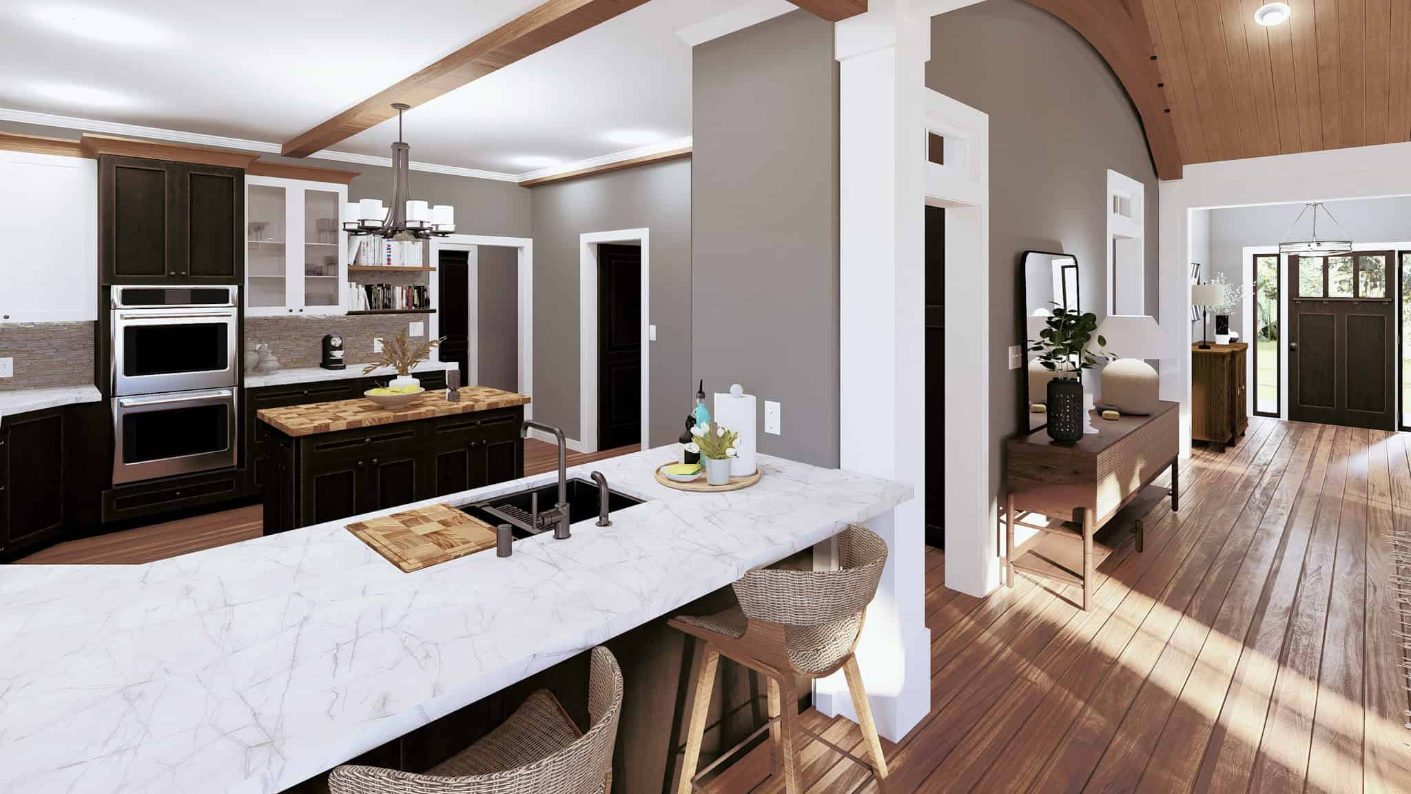 Entry Hall: Foyer of this 3-Bedroom,2312 Sq Ft Plan -123-1156