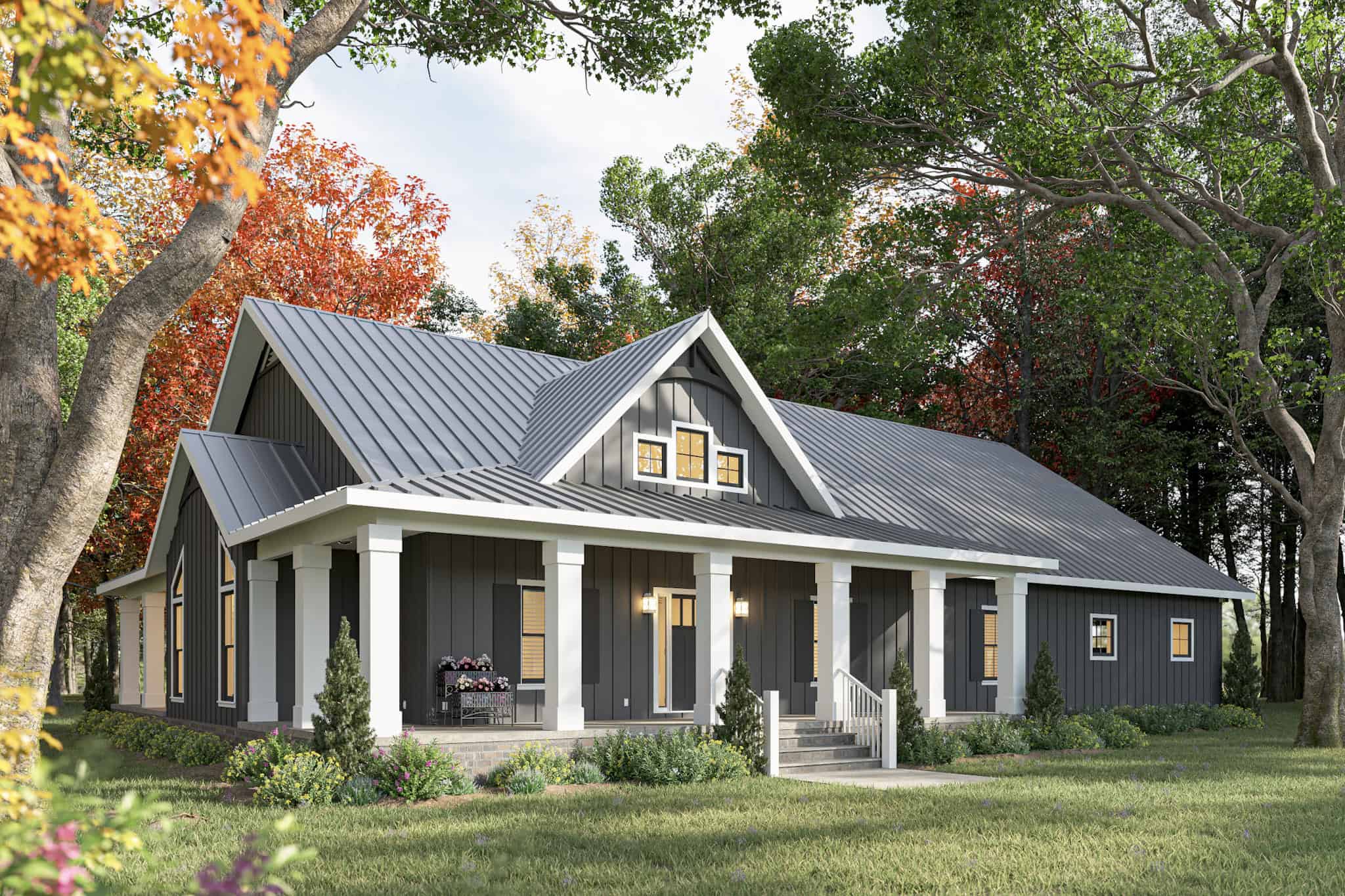 Left Side View of this 3-Bedroom,2312 Sq Ft Plan -123-1156