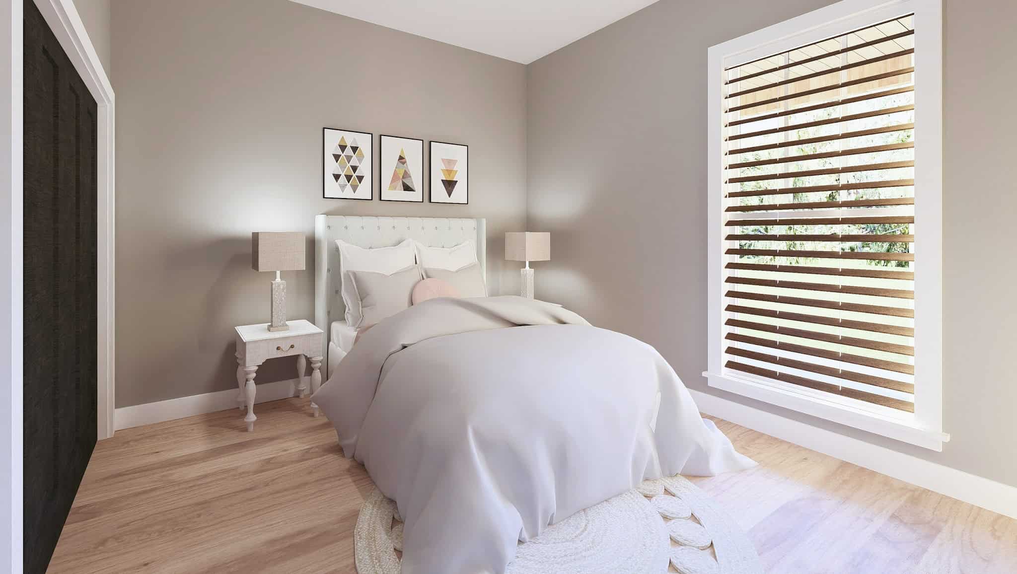 Bedroom of this 4-Bedroom,2519 Sq Ft Plan -123-1157