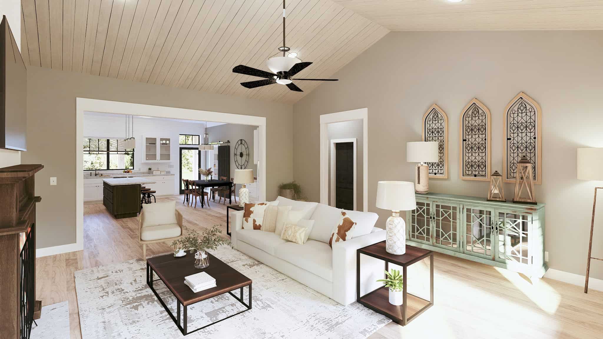 Great Room of this 4-Bedroom,2519 Sq Ft Plan -123-1157