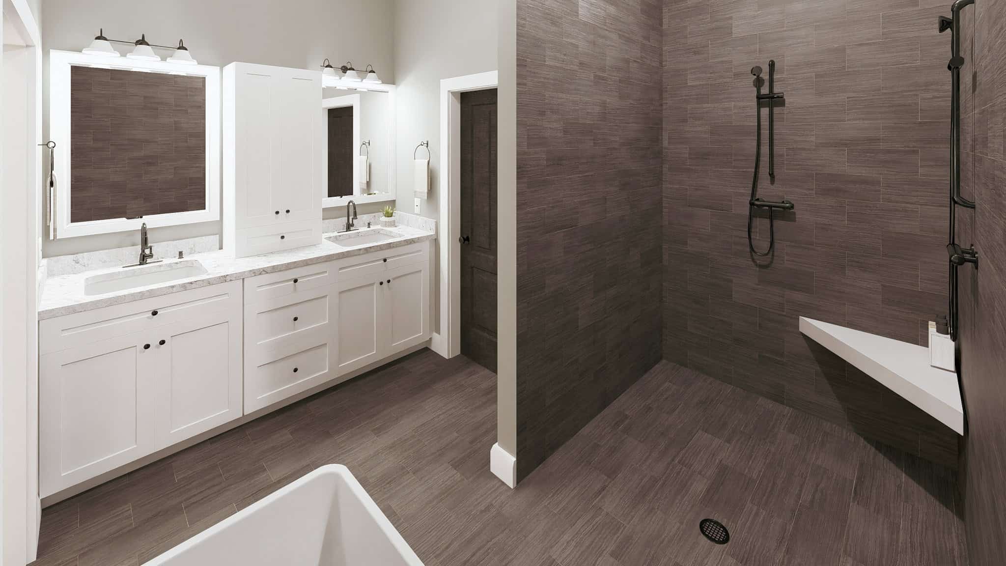 Master Bathroom of this 4-Bedroom,2519 Sq Ft Plan -123-1157