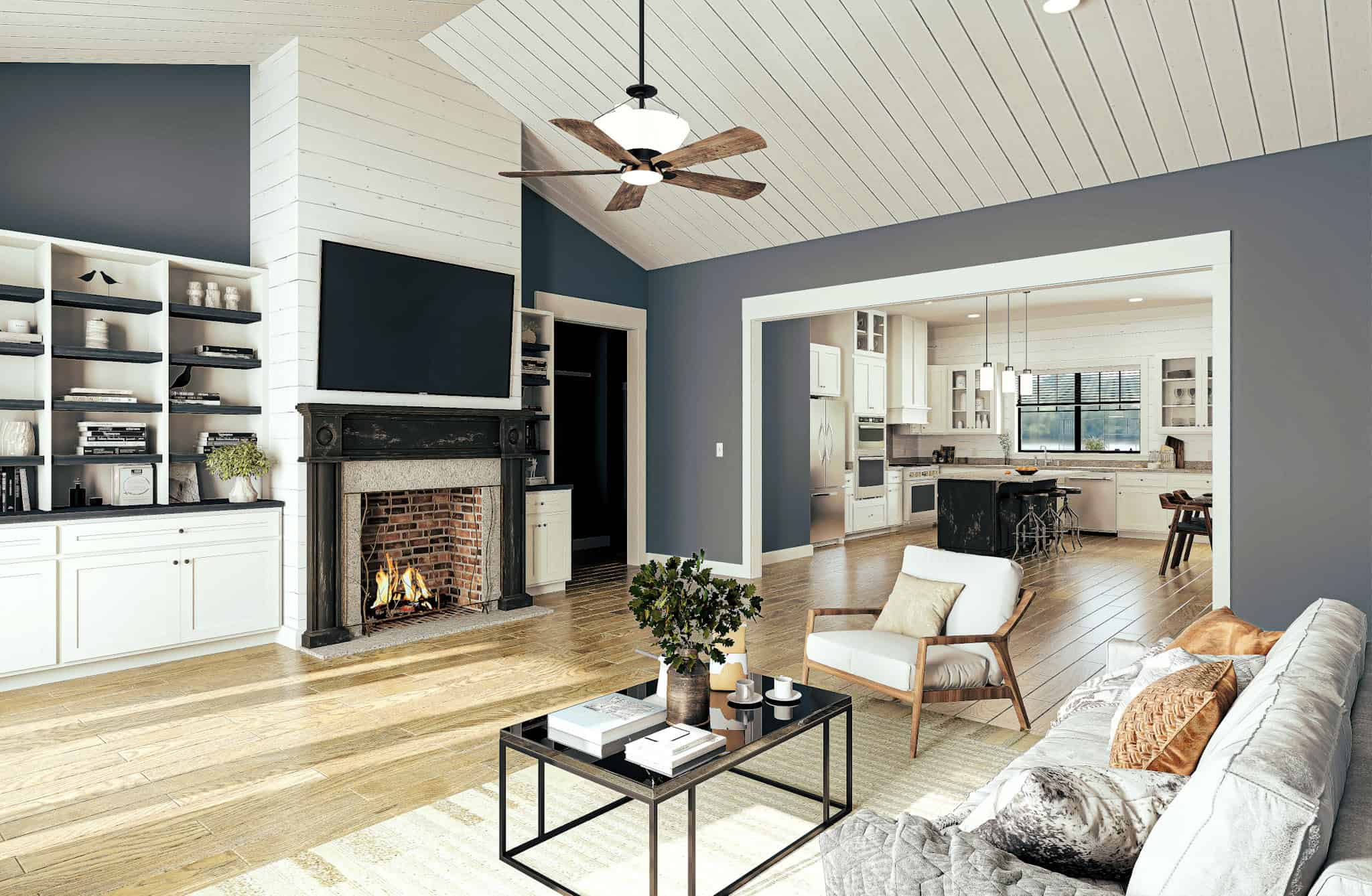 Great Room of this 4-Bedroom,2519 Sq Ft Plan -123-1157