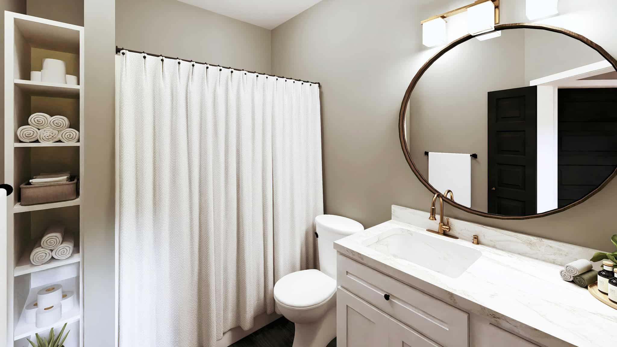Bathroom of this 2-Bedroom,890 Sq Ft Plan -123-1159