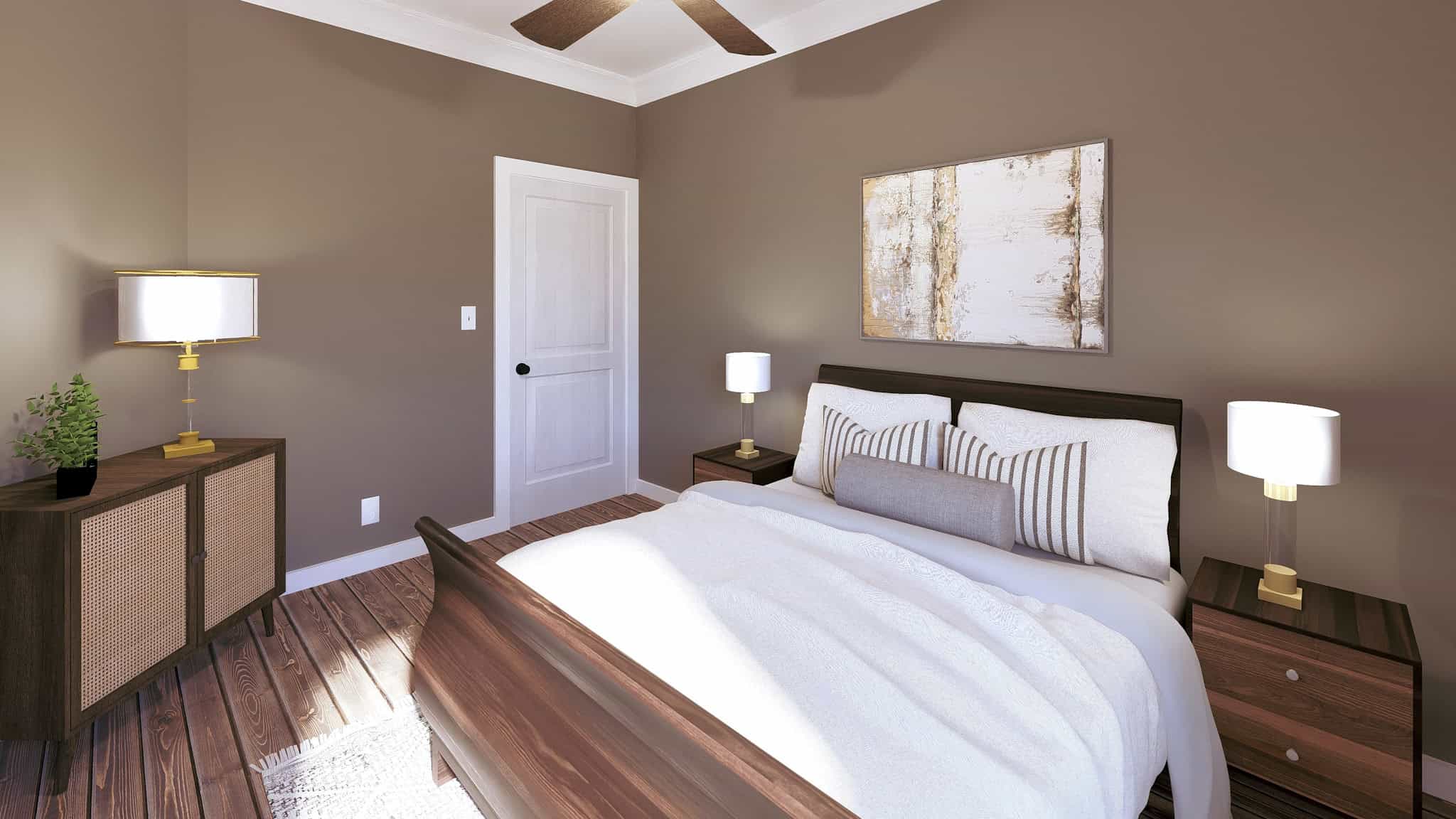 Bedroom of this 3-Bedroom,2076 Sq Ft Plan -123-1161