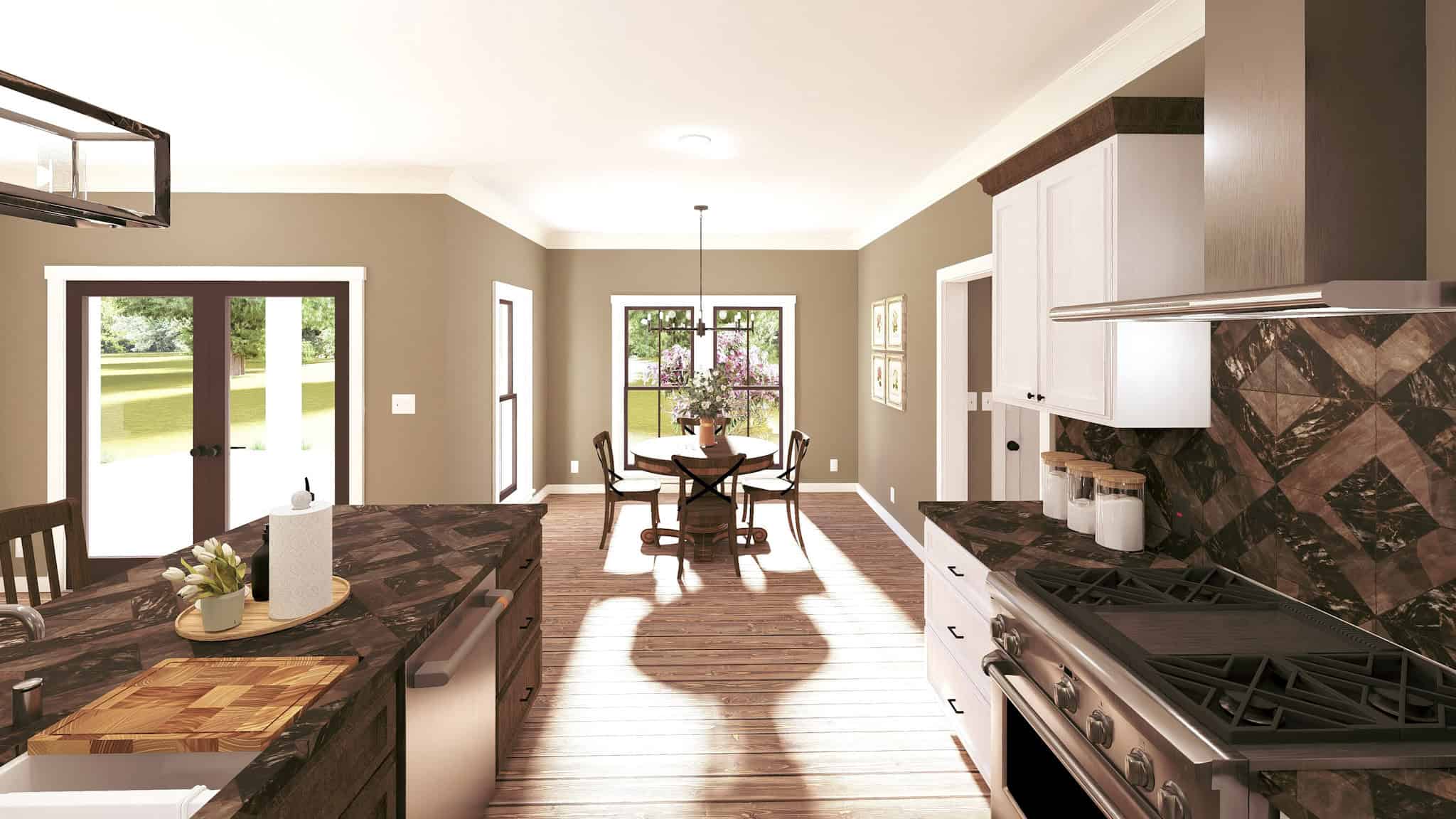 Sunroom of this 3-Bedroom,2076 Sq Ft Plan -123-1161