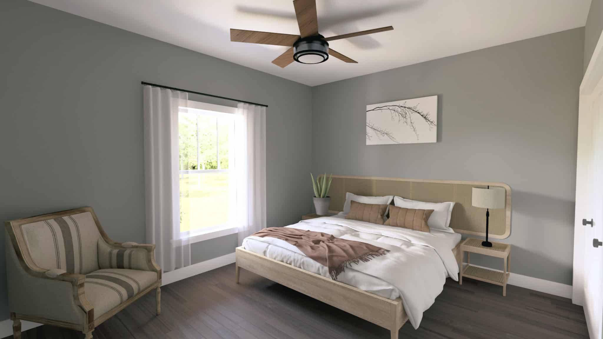 Bedroom of this 4-Bedroom,2096 Sq Ft Plan -123-1162