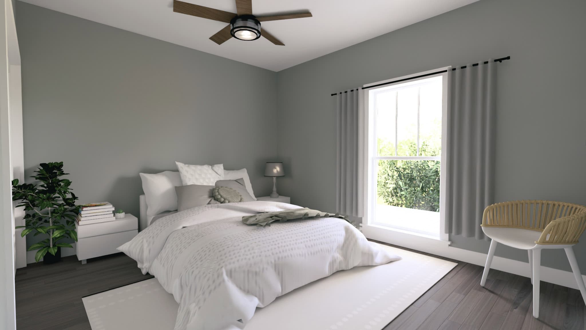 Bedroom of this 4-Bedroom,2096 Sq Ft Plan -123-1162