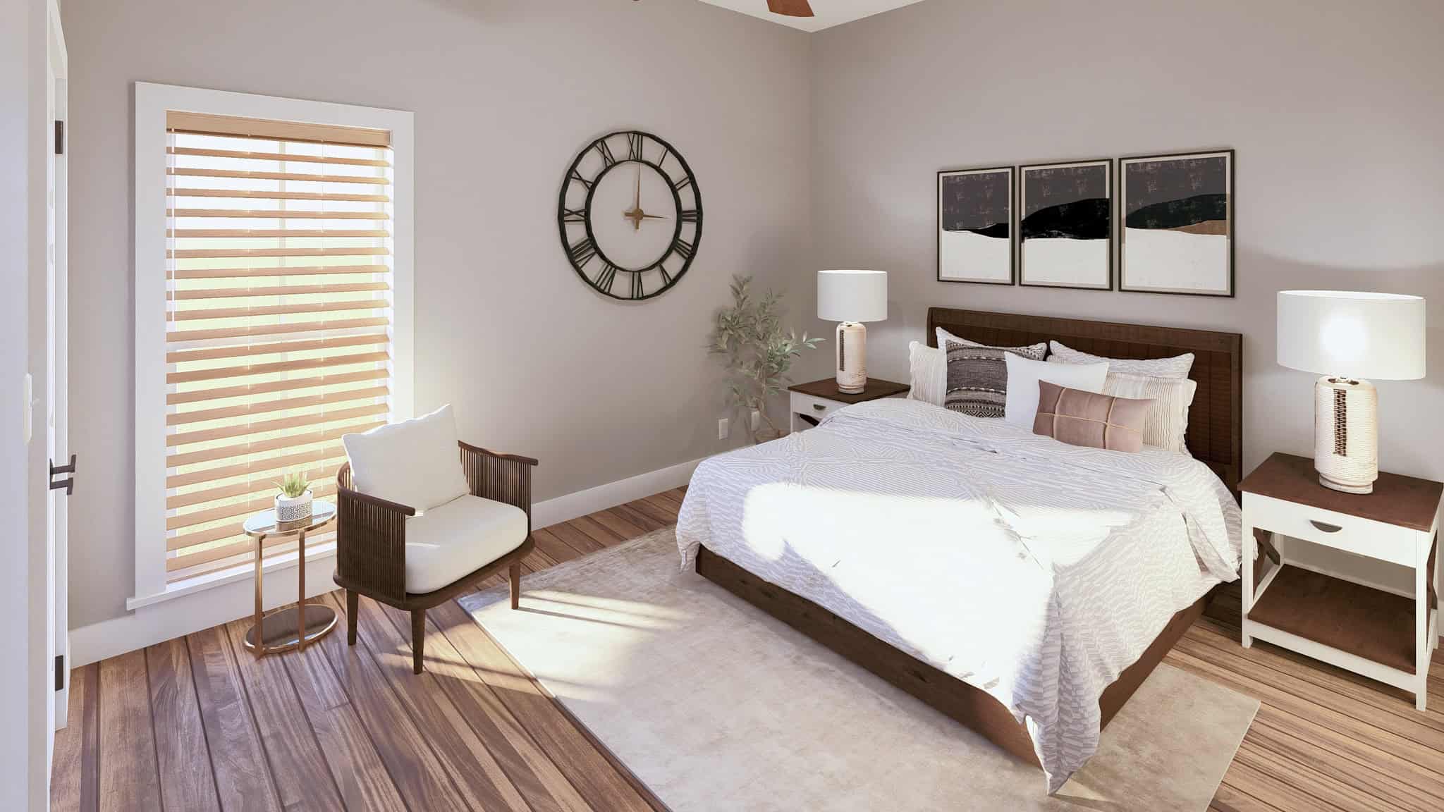 Bedroom of this 3-Bedroom,2399 Sq Ft Plan -123-1163