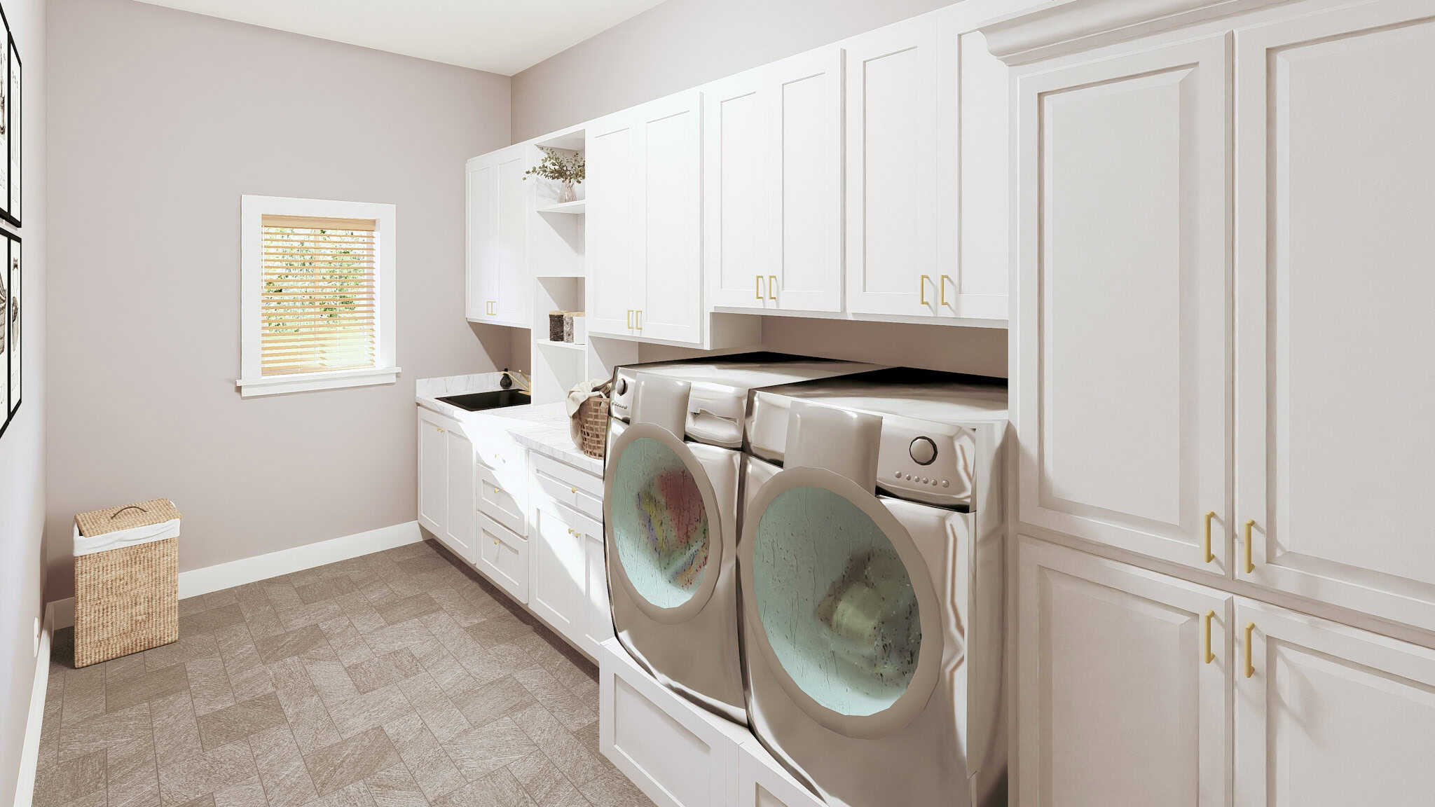 Laundry Room of this 3-Bedroom,2399 Sq Ft Plan -123-1163
