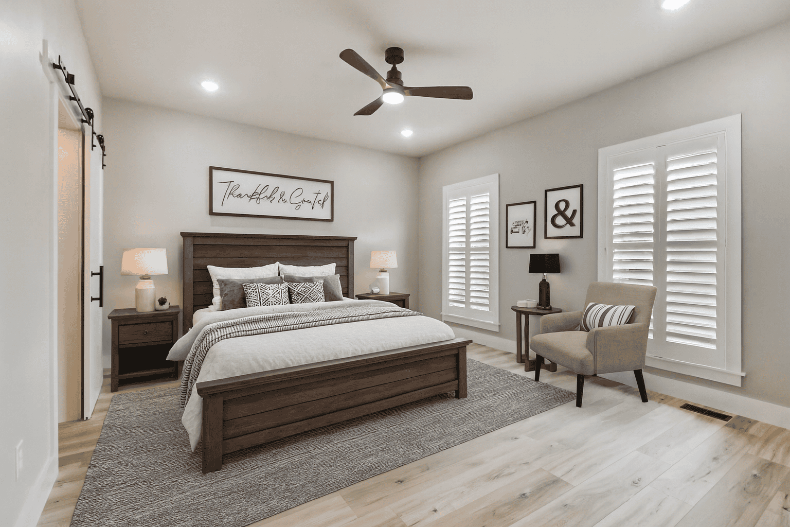 Master Bedroom of this 3-Bedroom,1615 Sq Ft Plan -123-1165