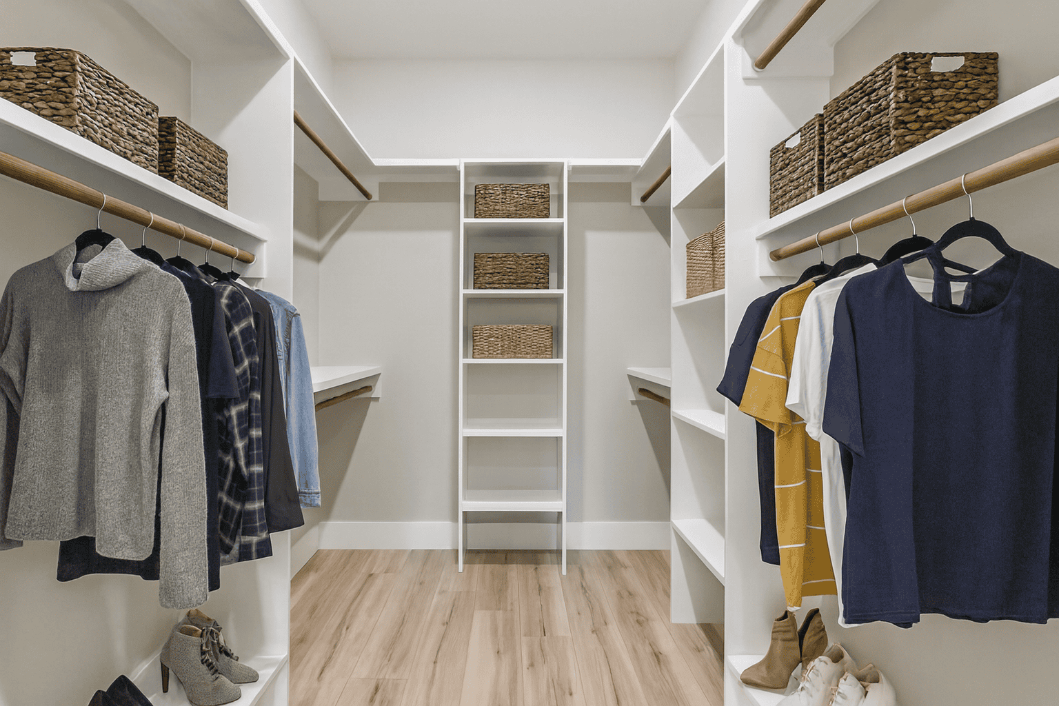 Storage and Closets of this 3-Bedroom,1615 Sq Ft Plan -123-1165