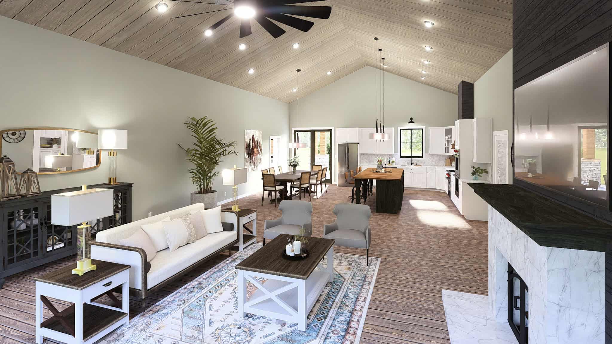 Entry Hall of this 3-Bedroom,2992 Sq Ft Plan -123-1168