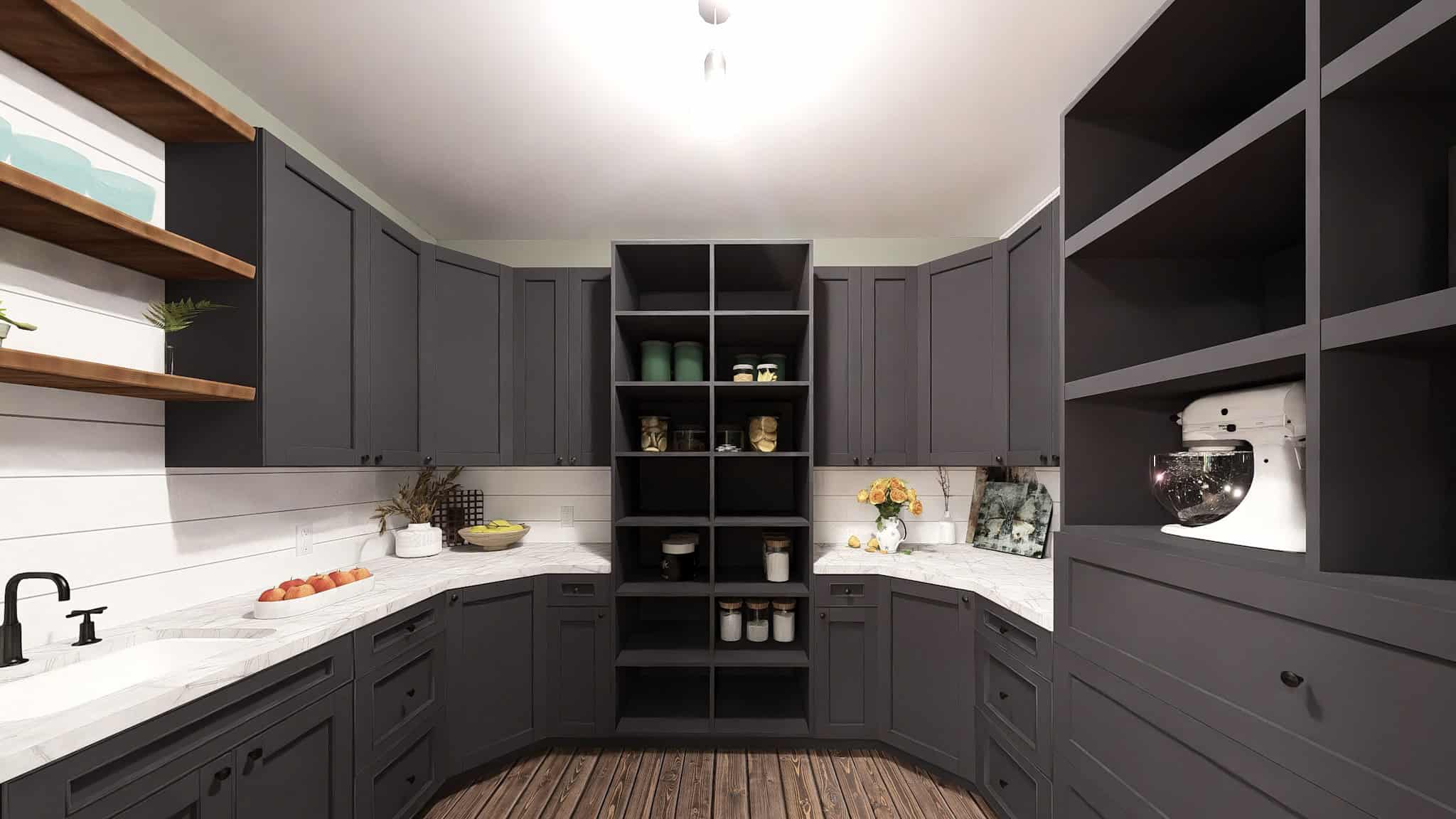 Kitchen: Pantry of this 3-Bedroom,2992 Sq Ft Plan -123-1168