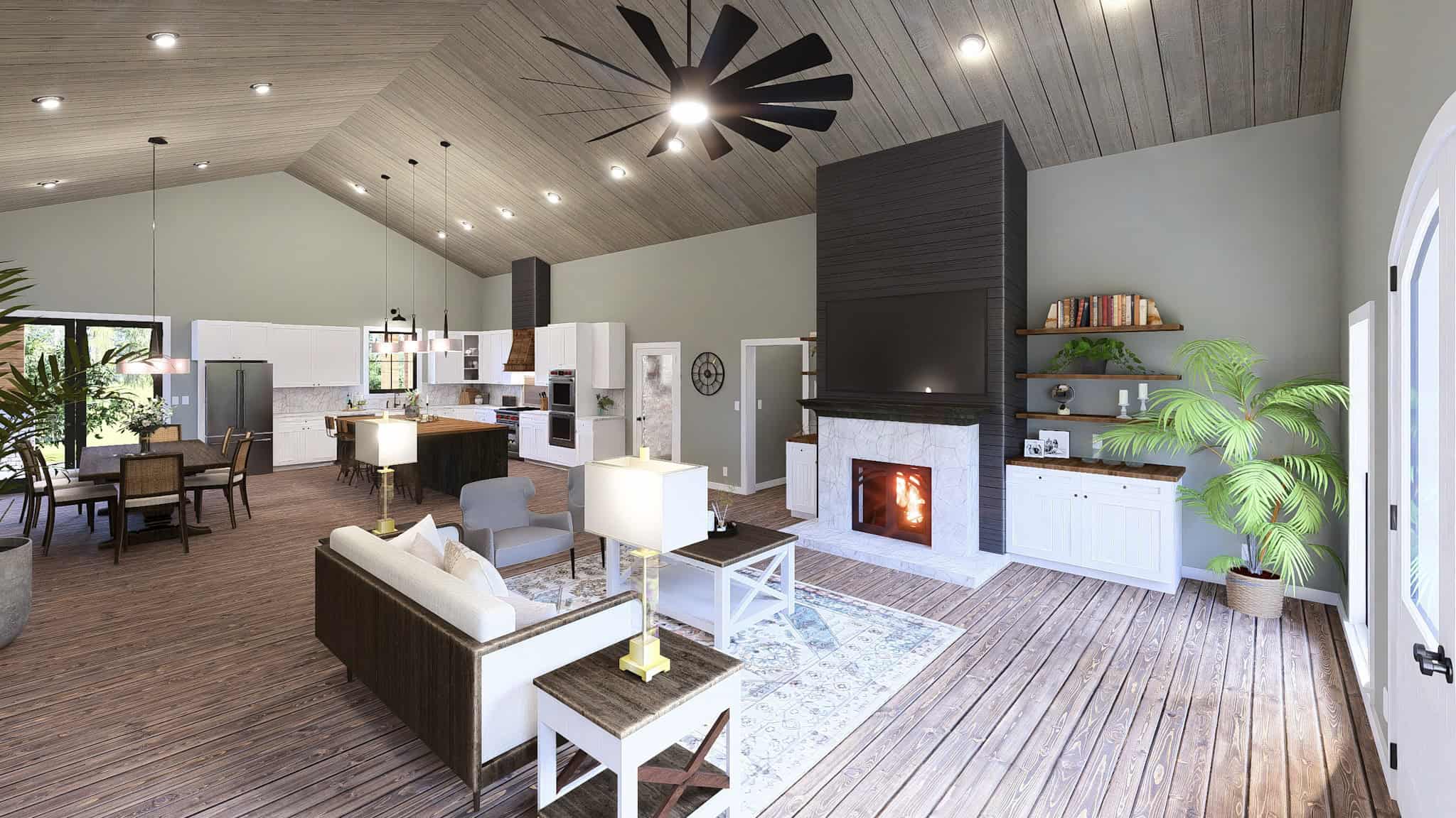 Great Room of this 3-Bedroom,2992 Sq Ft Plan -123-1168