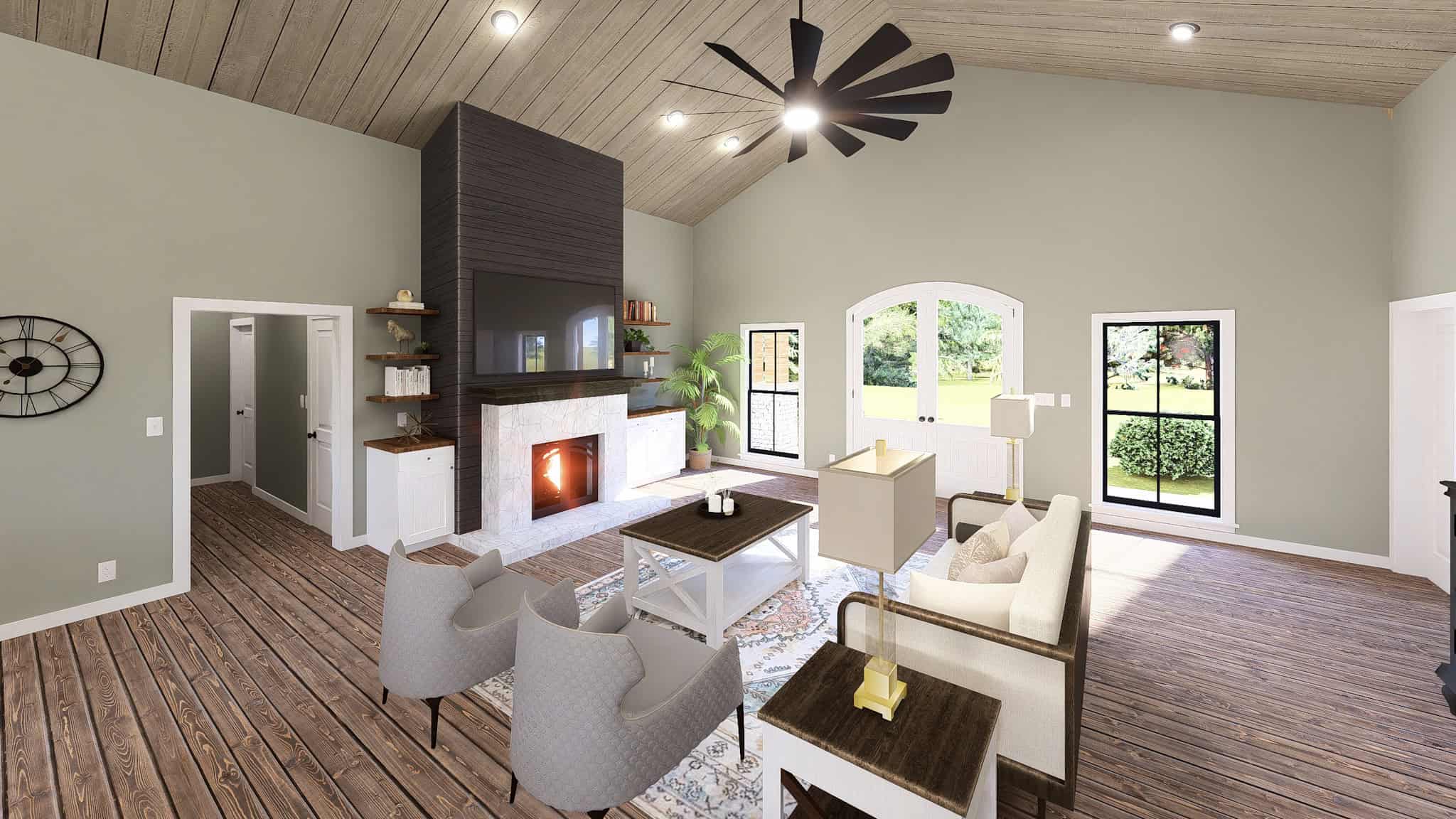 Great Room of this 3-Bedroom,2992 Sq Ft Plan -123-1168