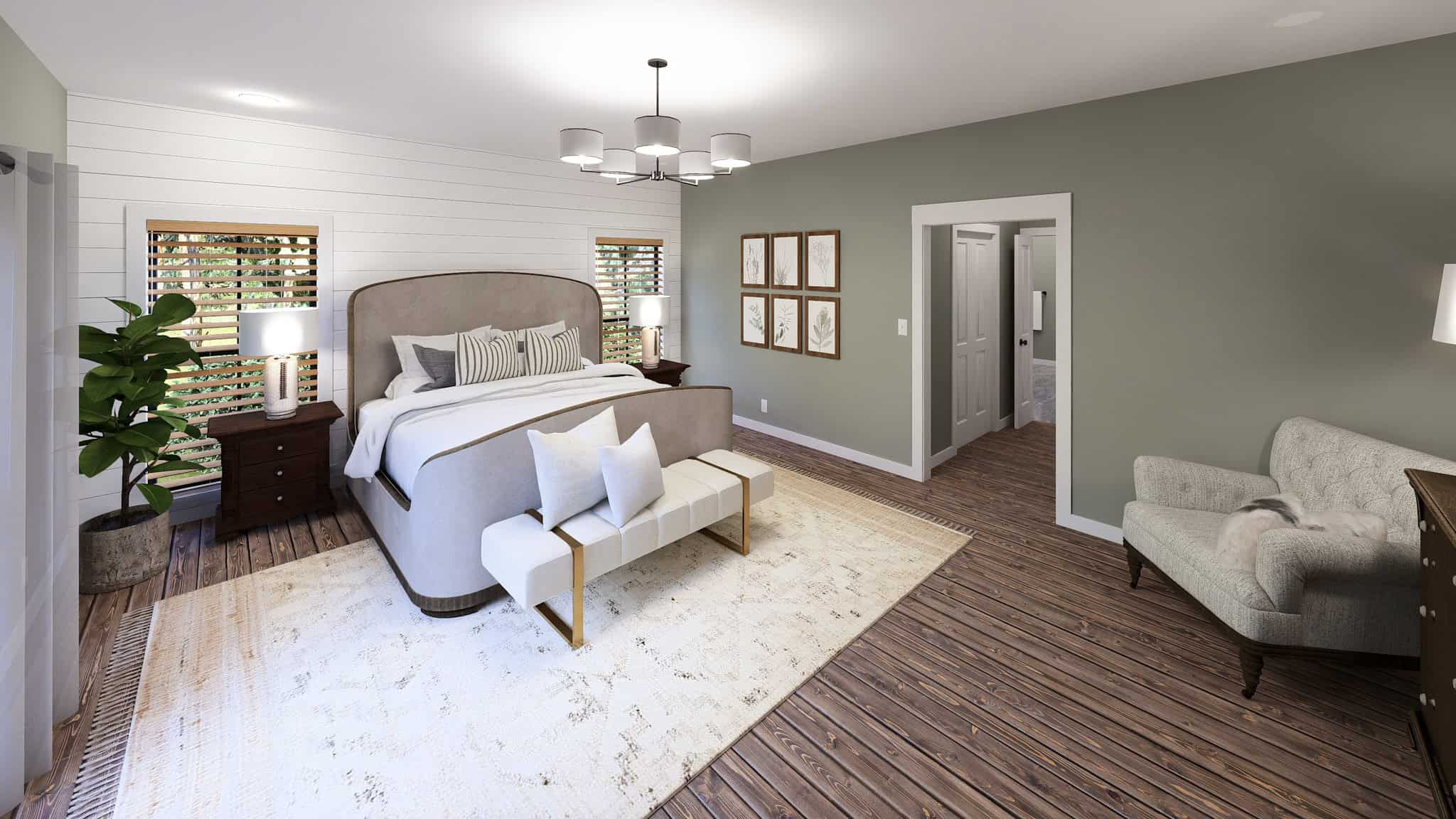 Master Bathroom of this 3-Bedroom,2992 Sq Ft Plan -123-1168