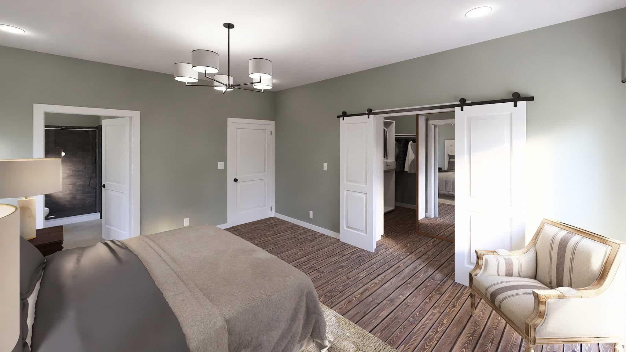 Bedroom of this 3-Bedroom,2992 Sq Ft Plan -123-1168