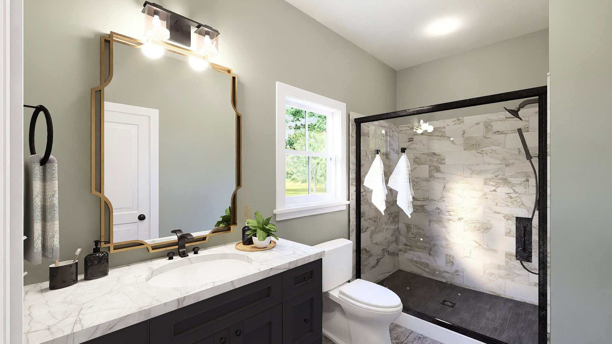 Bathroom of this 3-Bedroom,2992 Sq Ft Plan -123-1168